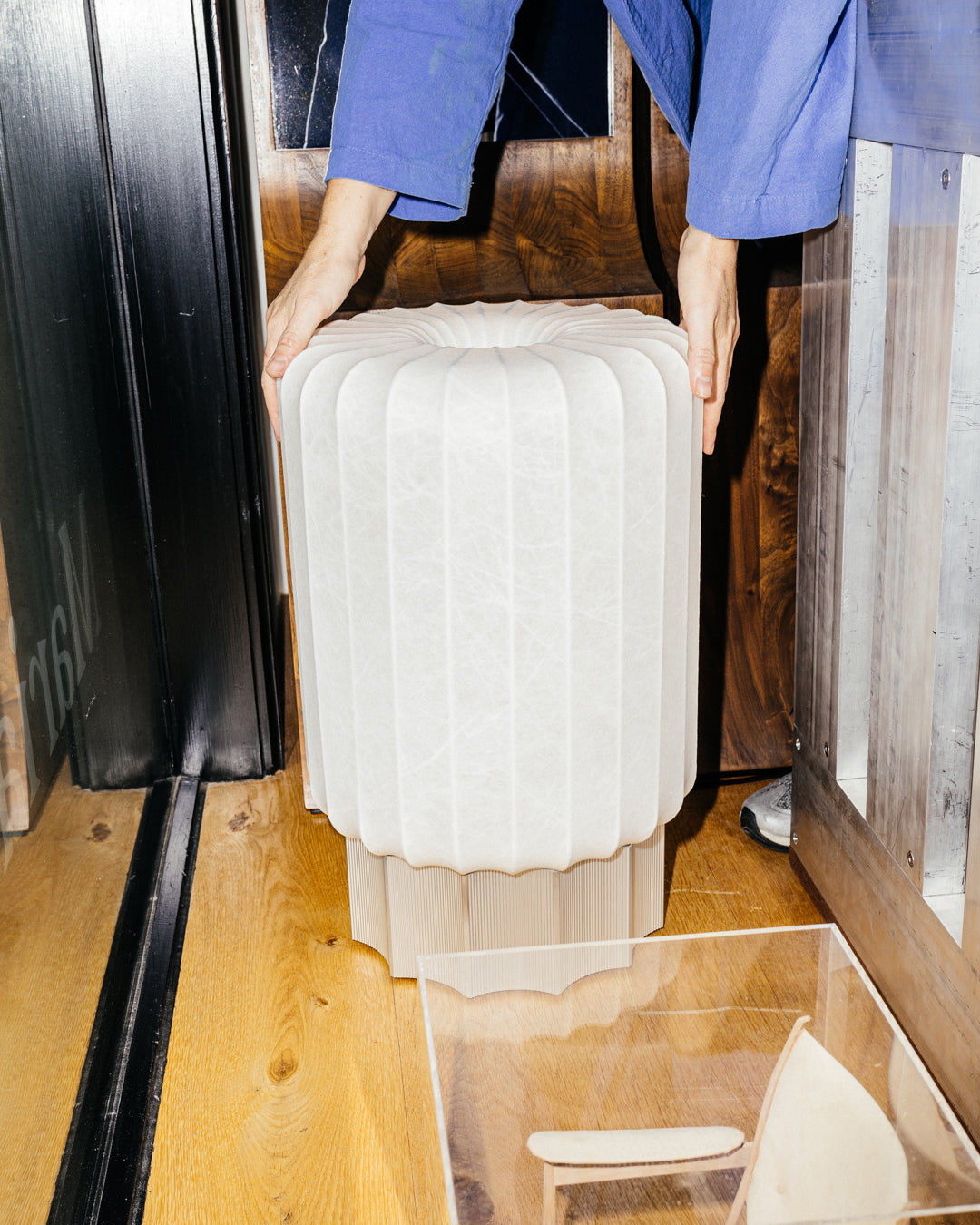 Lampa podłogowa METER aluminium