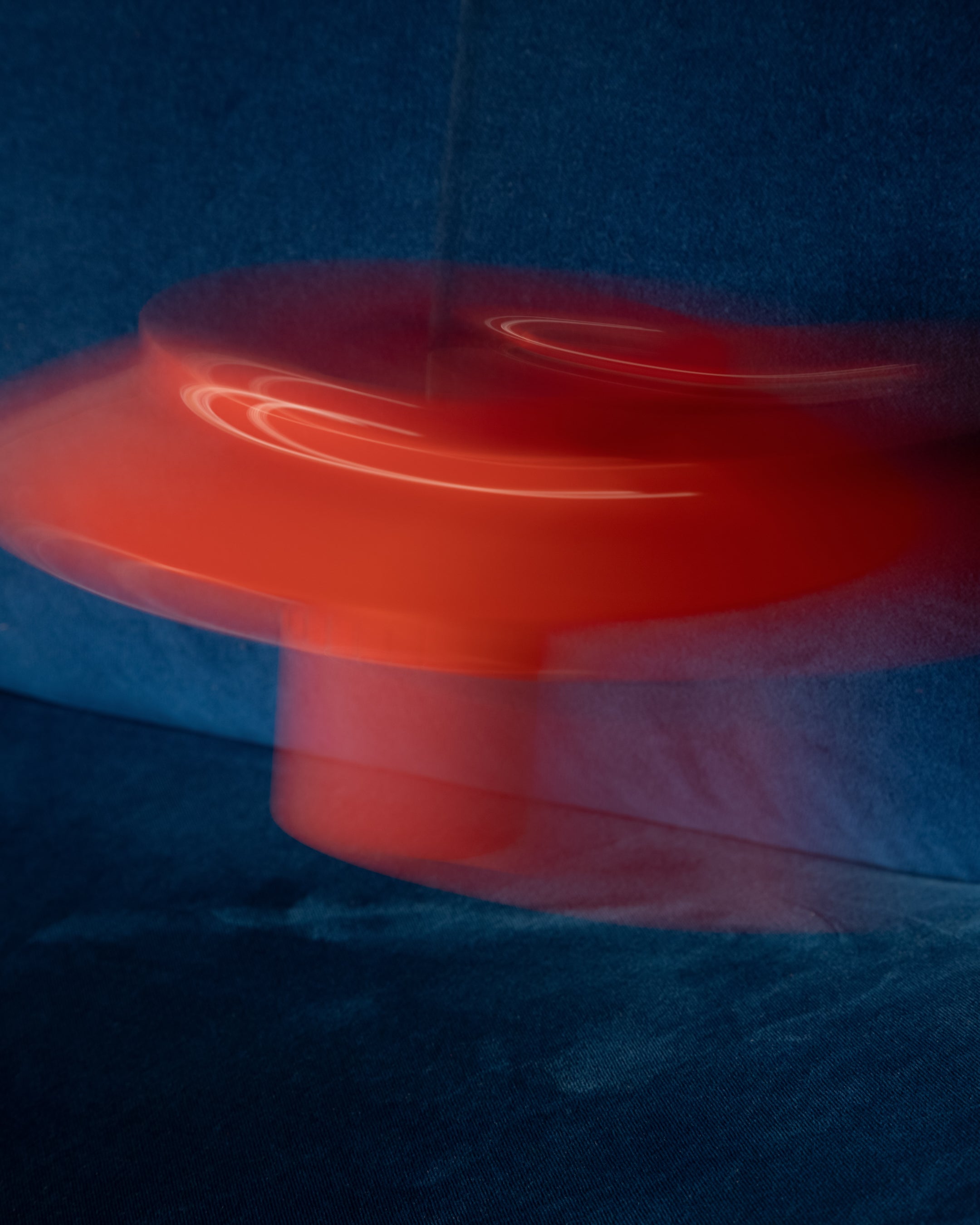 Hängelampe LILLE rot-orange