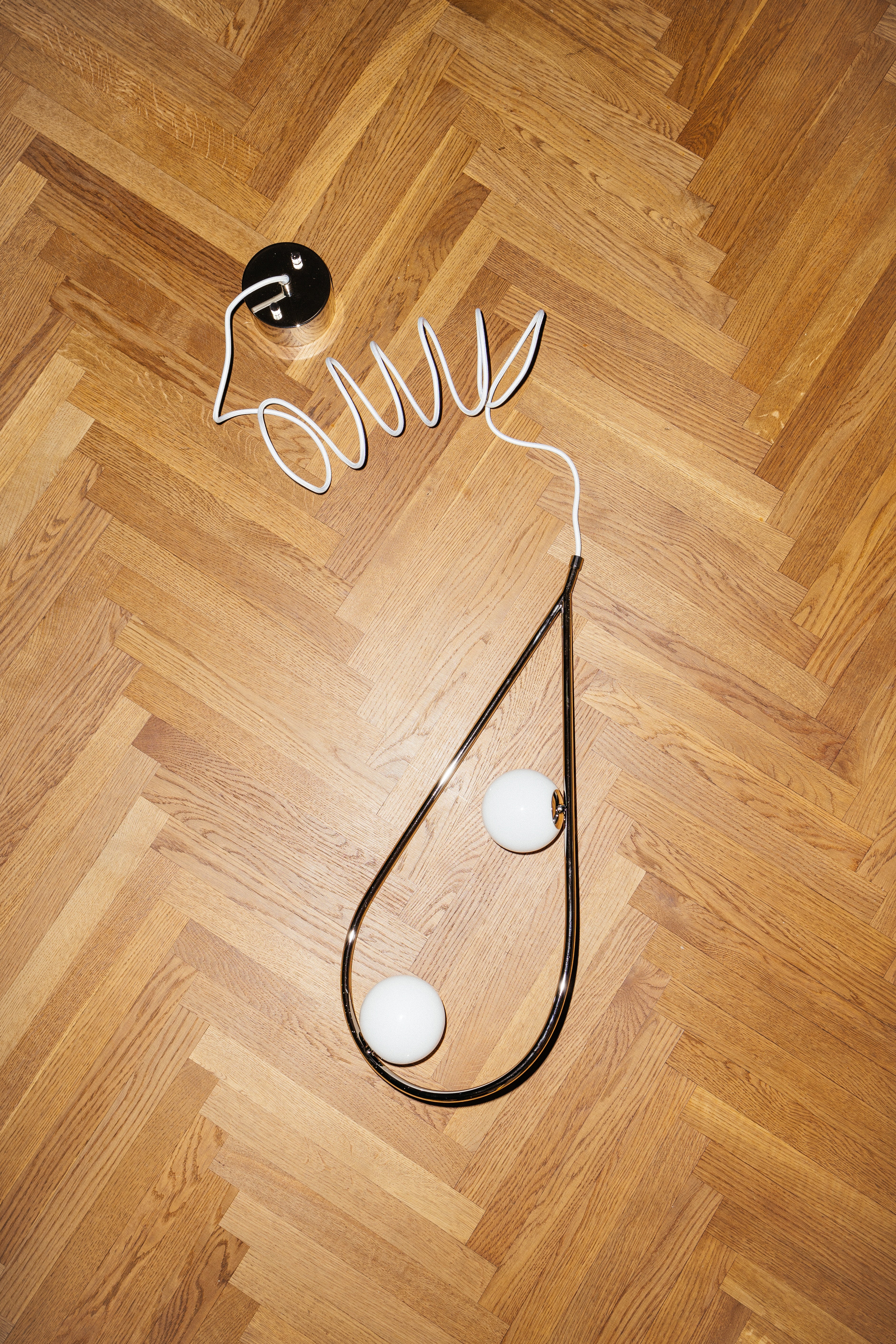 Pendelleuchte PEARLS Nickel