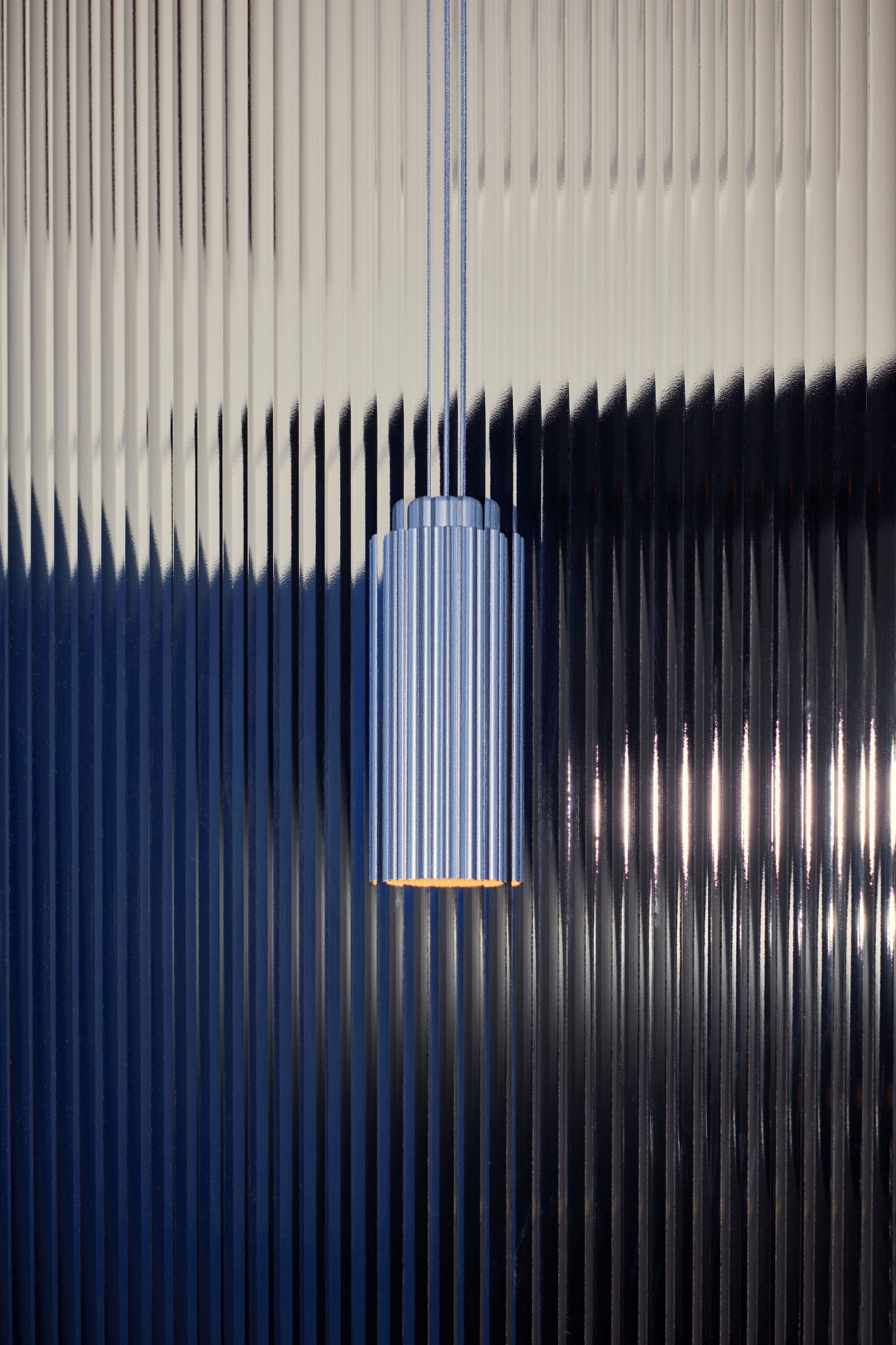 Lampa wisząca DONNA SLIM niebieski