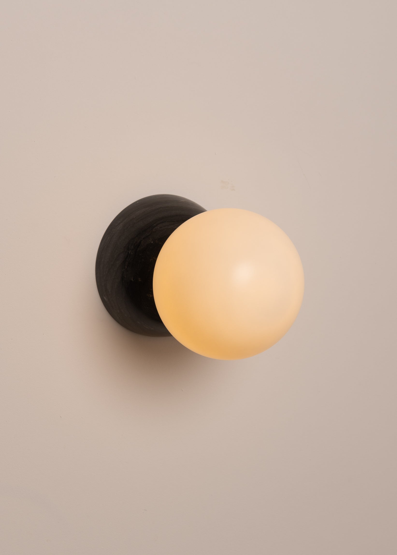 Kinkiet EKLIPSO czarny marmur