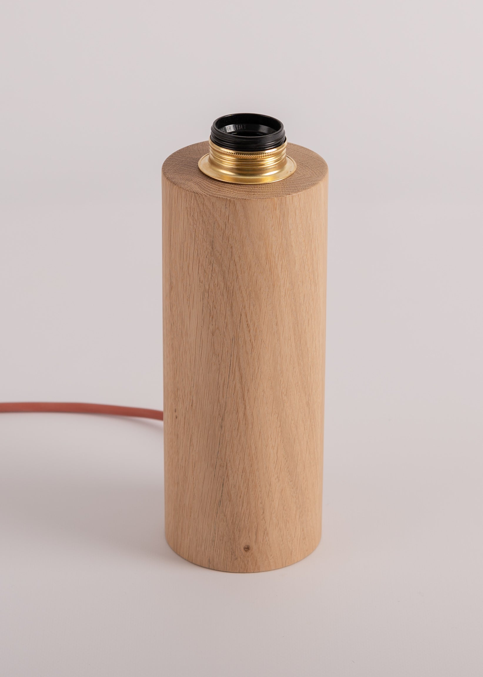 Lampa stołowa PIPITO drewno dębowe