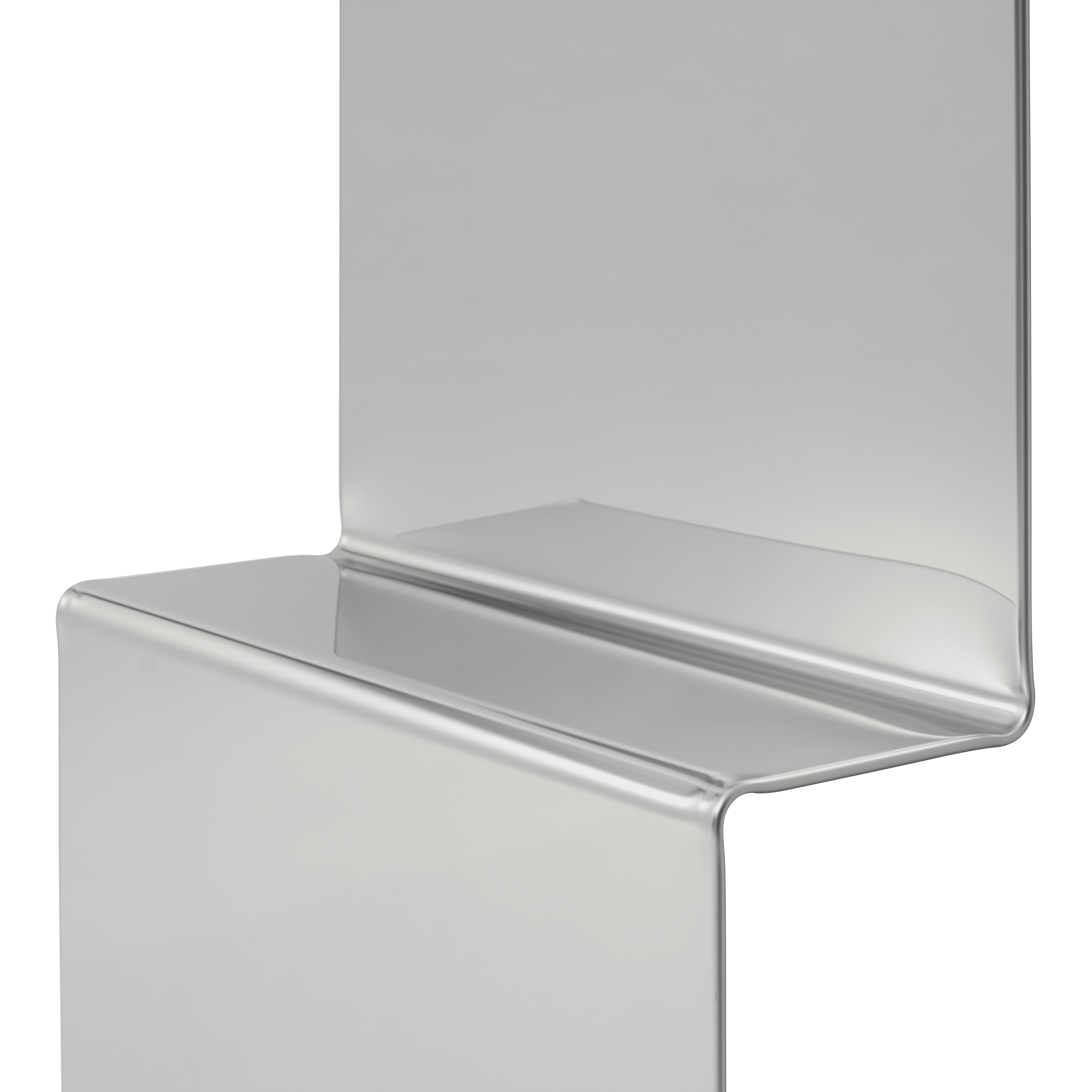 Lustro PLEAT polerowana stal