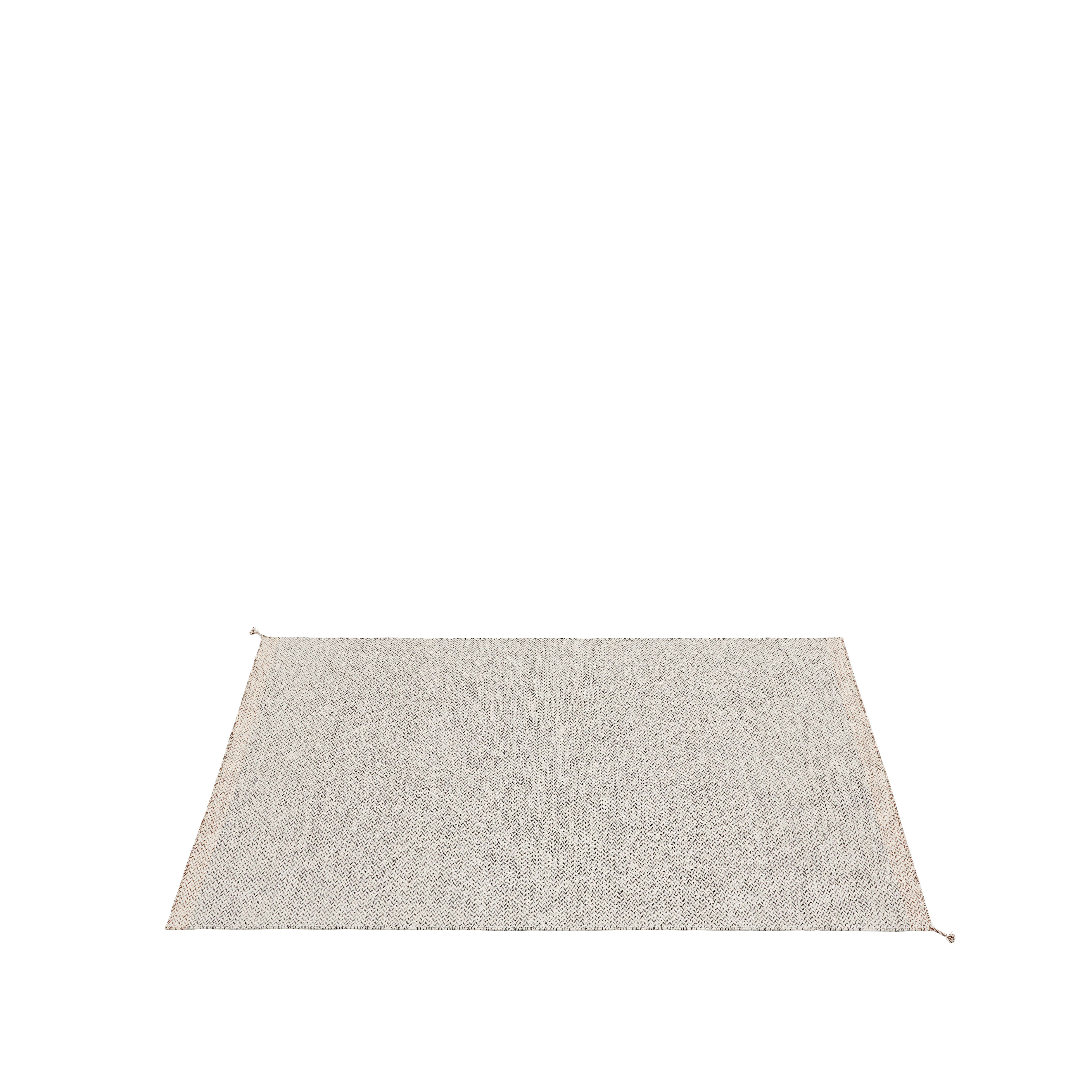 Outdoor rug PLY black and white