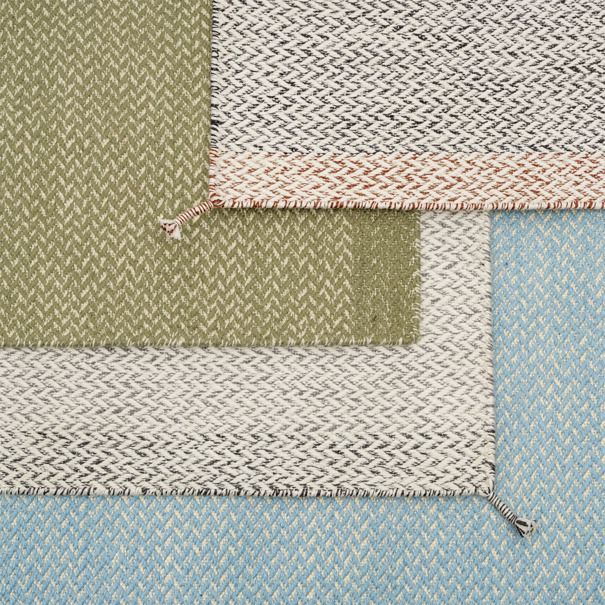 Outdoor rug PLY green
