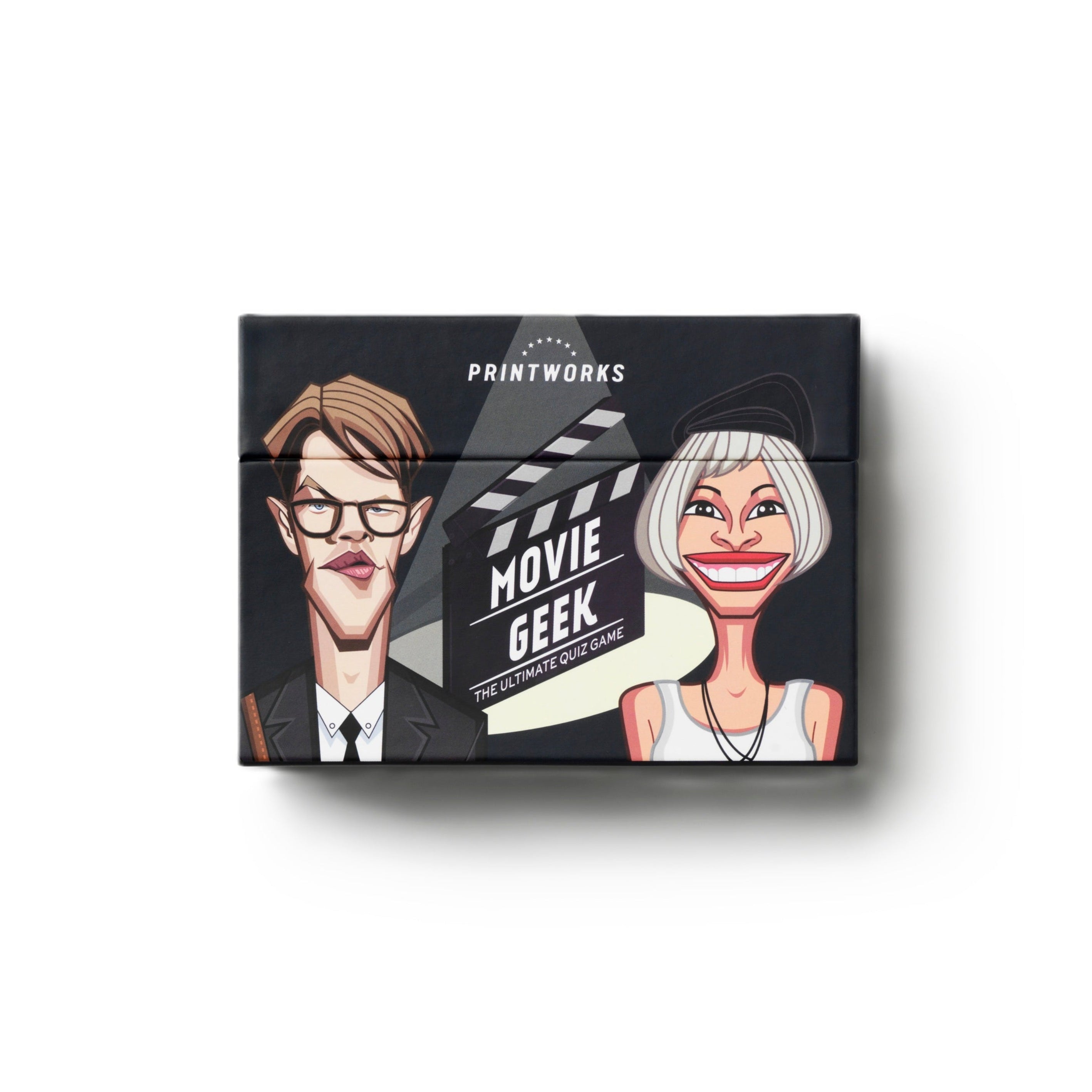 Gra skojarzeń TRIVIA GAME MOVIE GEEK czarny