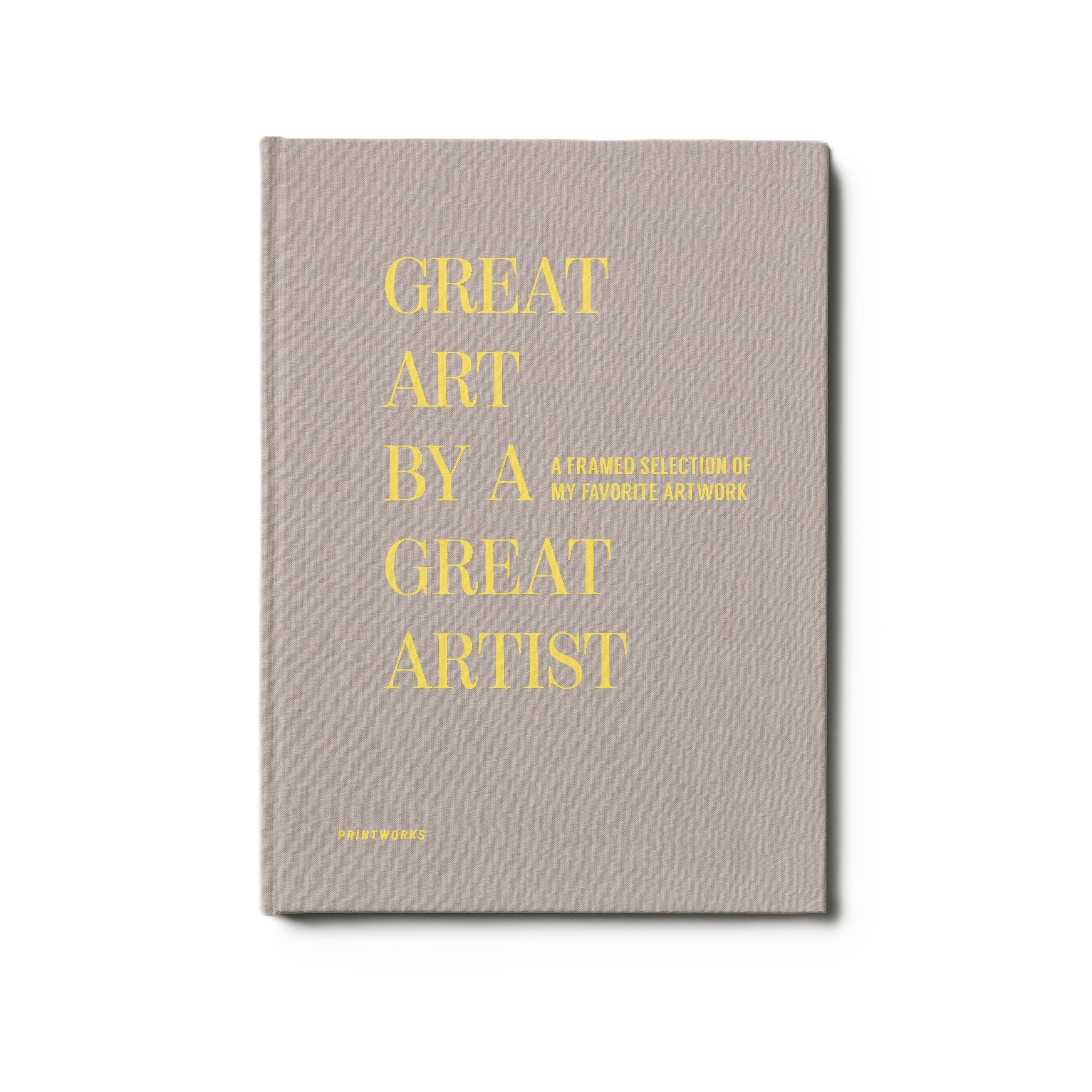 Album na rysunki GREAT ART beżowy ze złotym