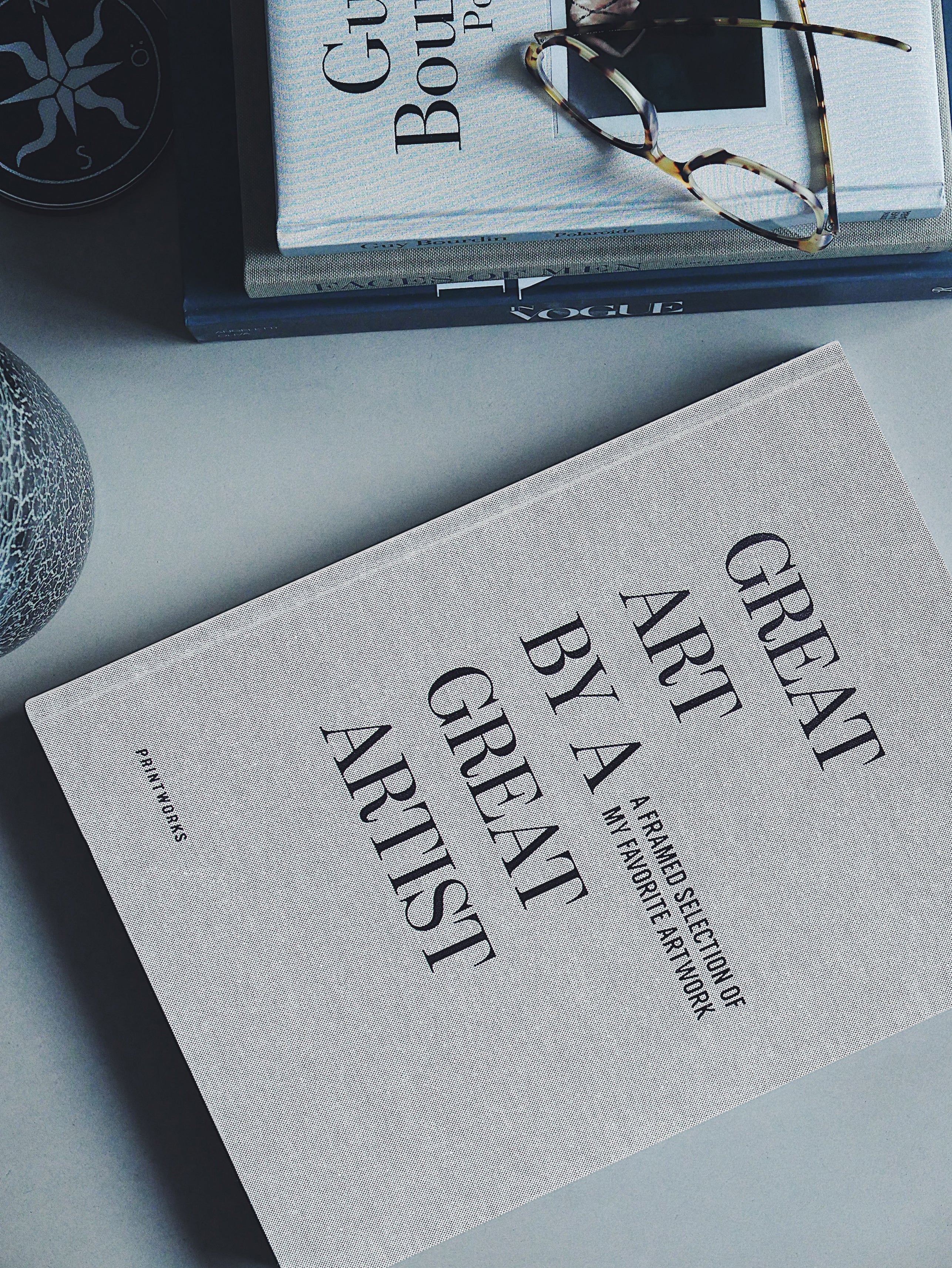 Album na rysunki GREAT ART szary z czarnym