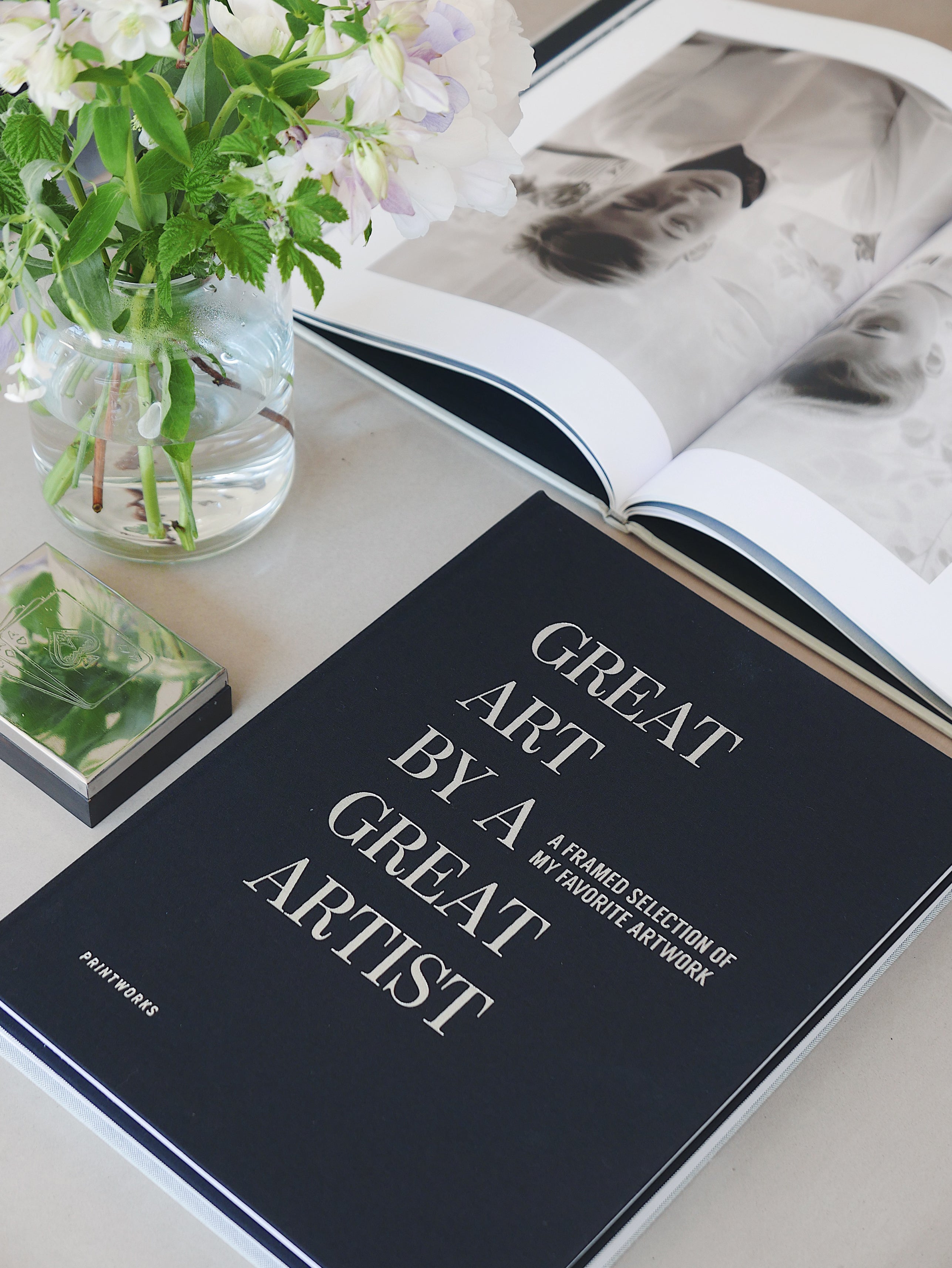 Album na rysunki GREAT ART czarny z białym