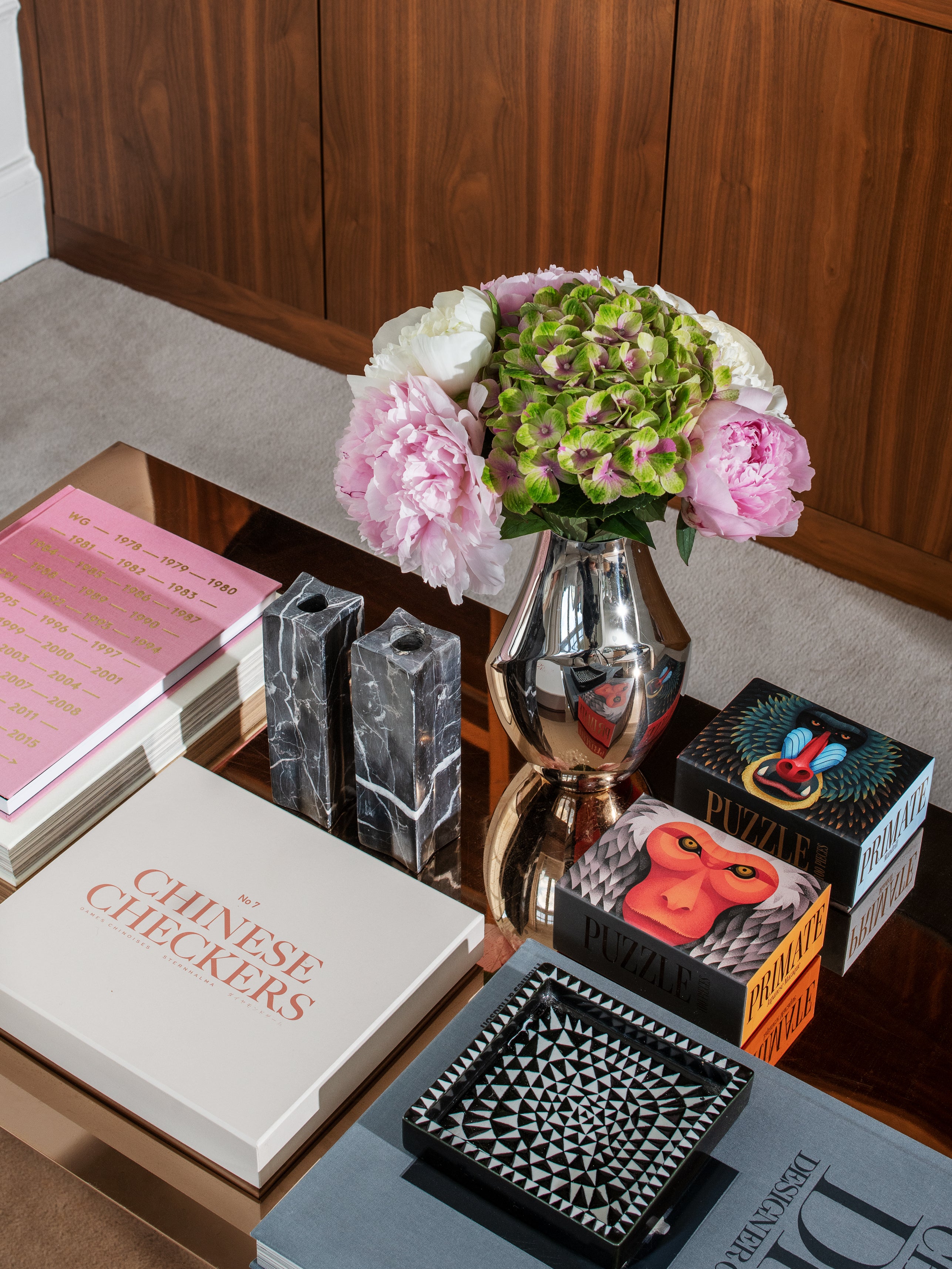 Gra trylma CHINESE CHECKERS beżowy