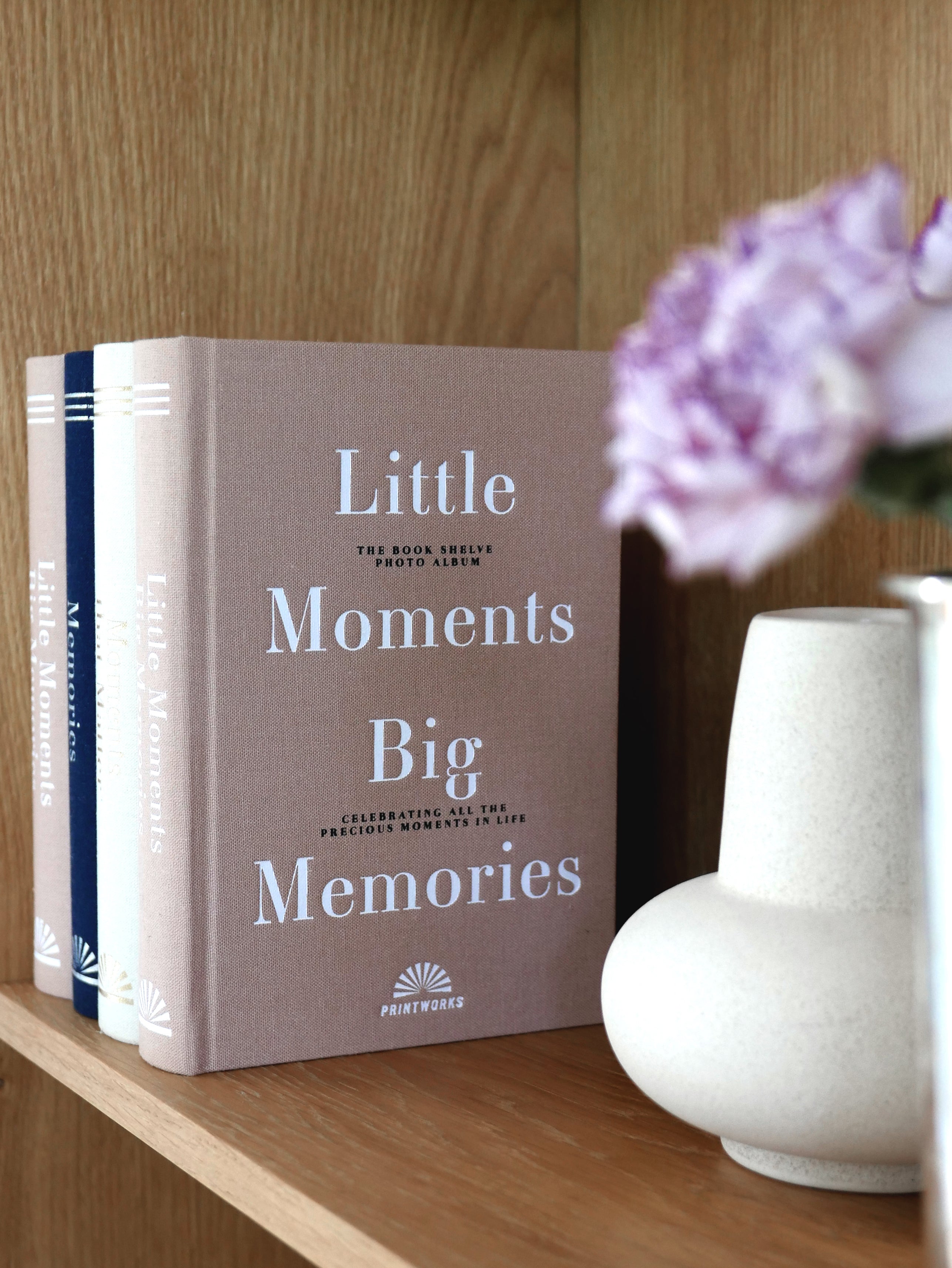 Album na zdjęcia LITTLE MOMENTS BIG MEMORIES beżowy
