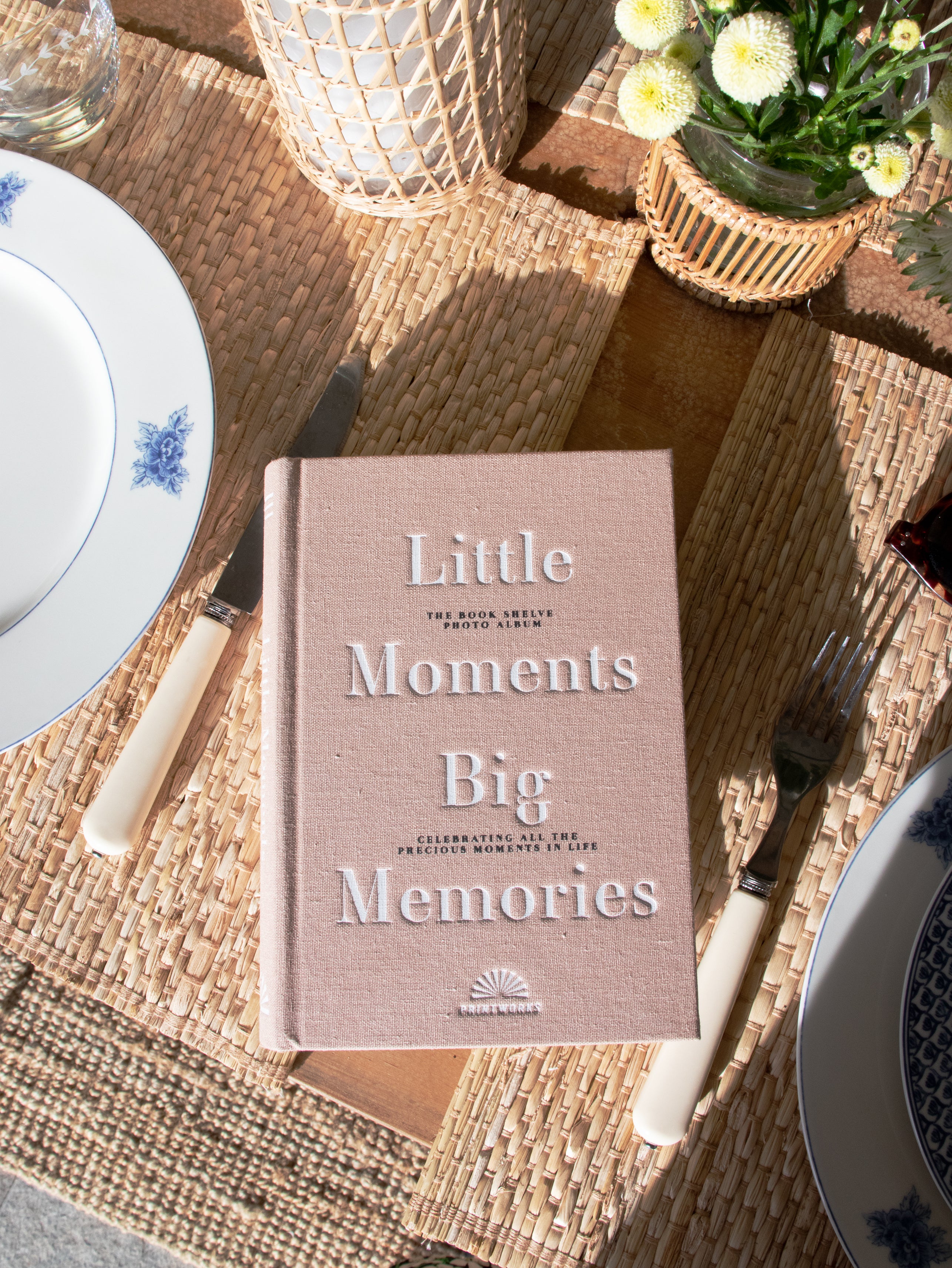 Album na zdjęcia LITTLE MOMENTS BIG MEMORIES beżowy
