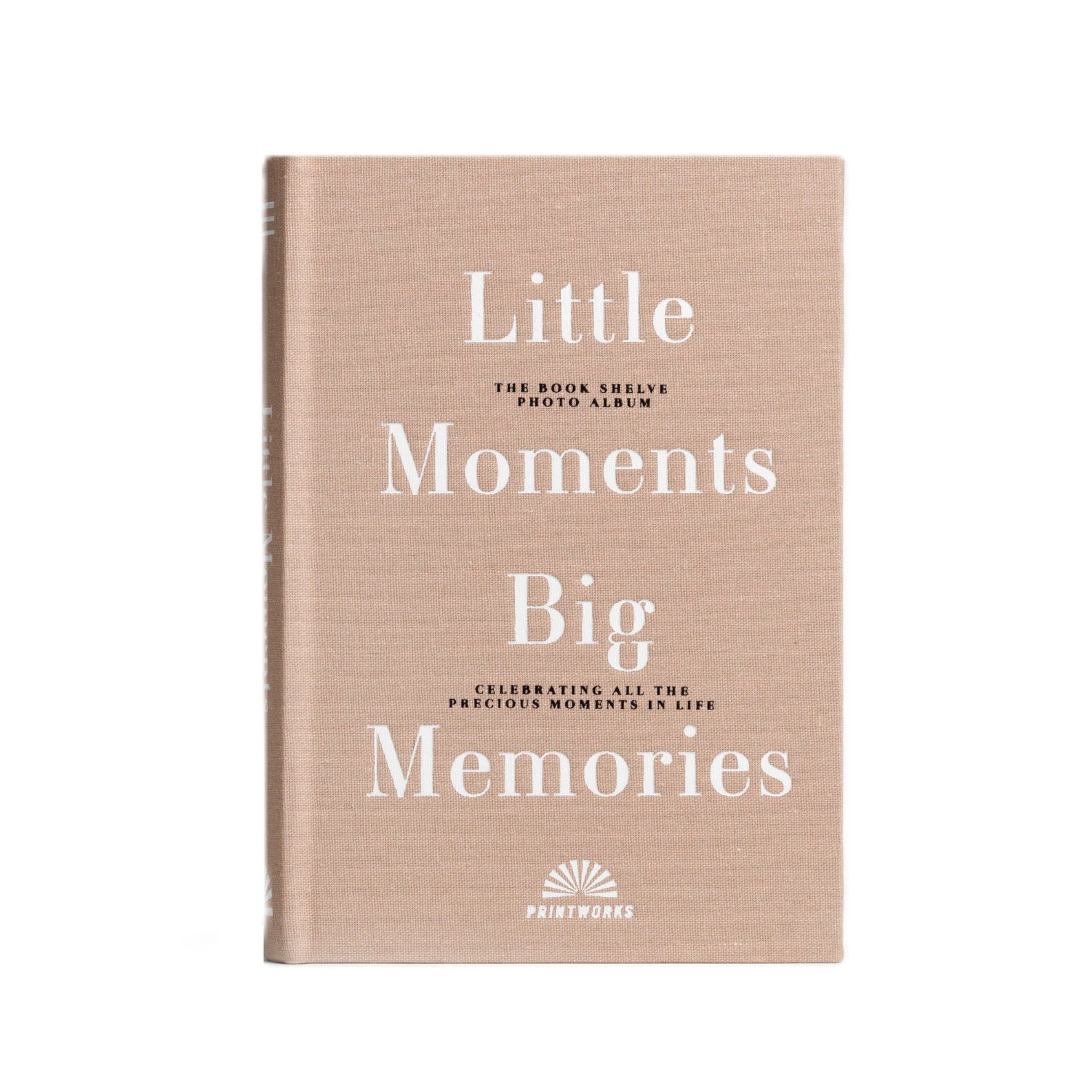 Album na zdjęcia LITTLE MOMENTS BIG MEMORIES beżowy