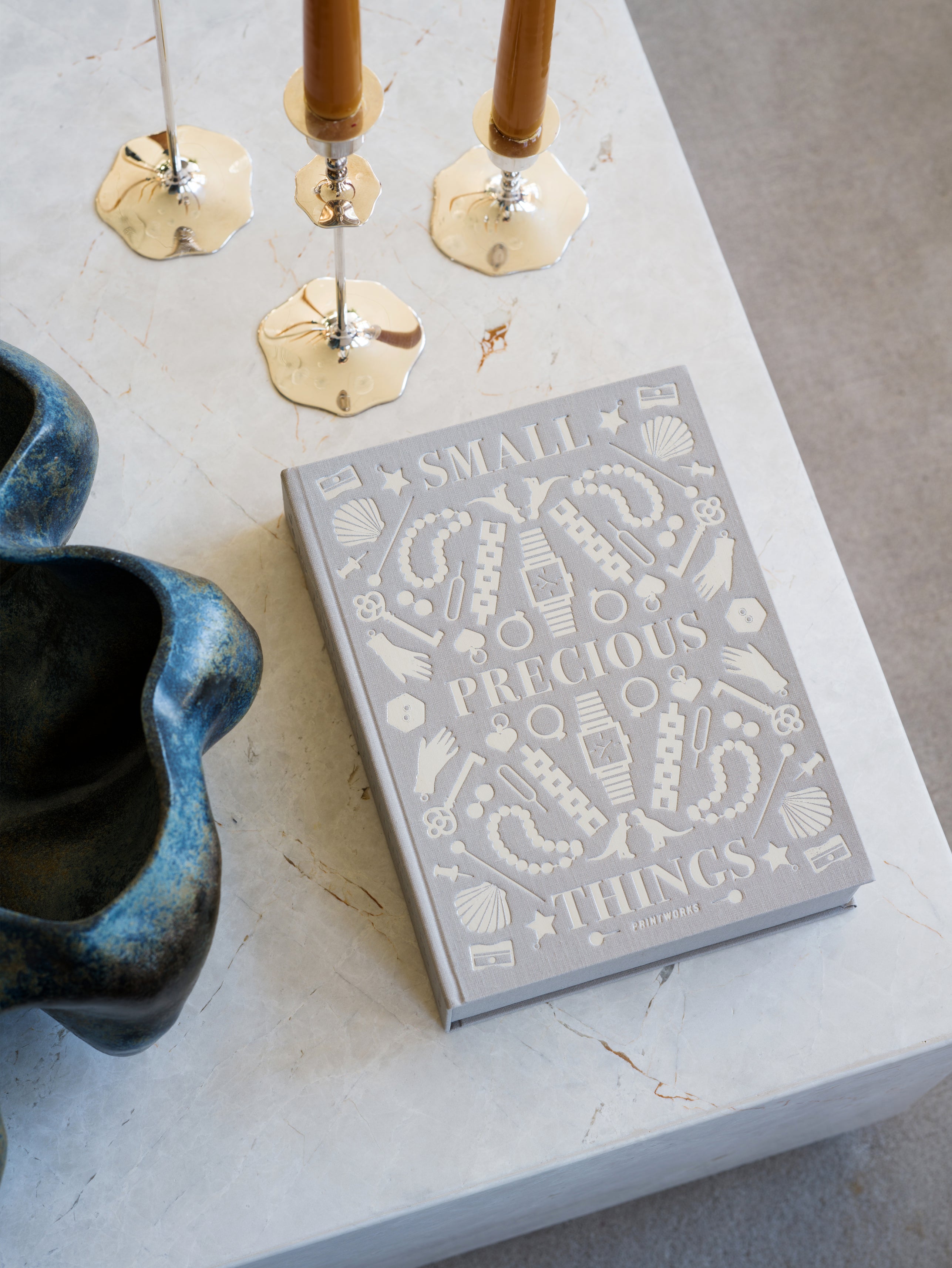 Aufbewahrungsbox PRECIOUS THINGS grau