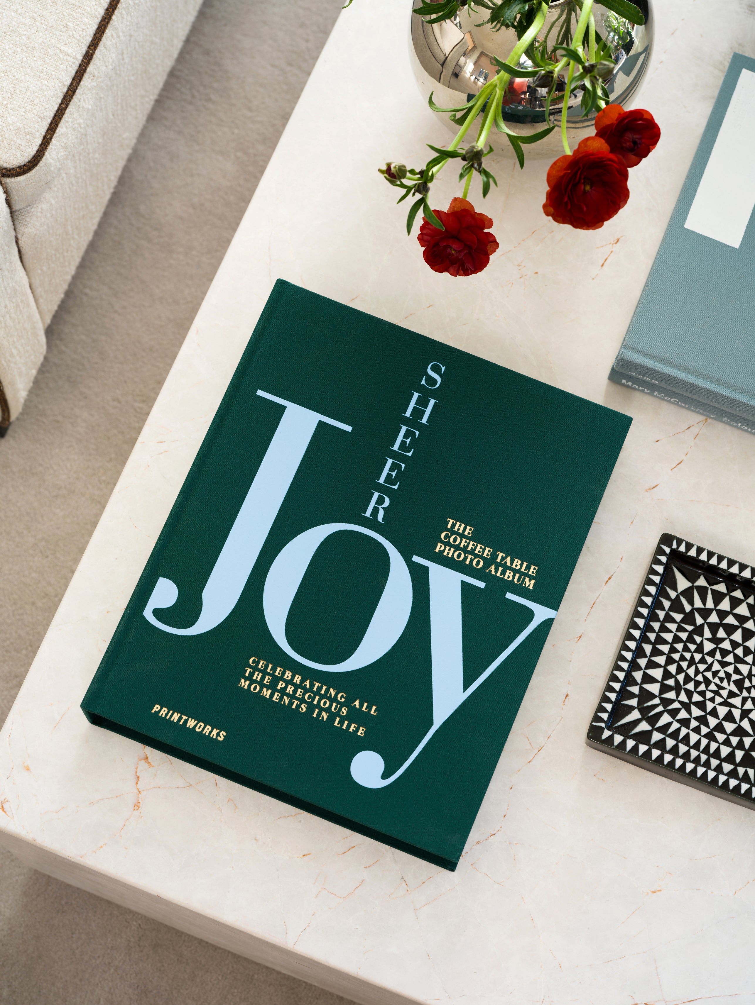 Album na zdjęcia SHEER JOY zielony z niebieskim