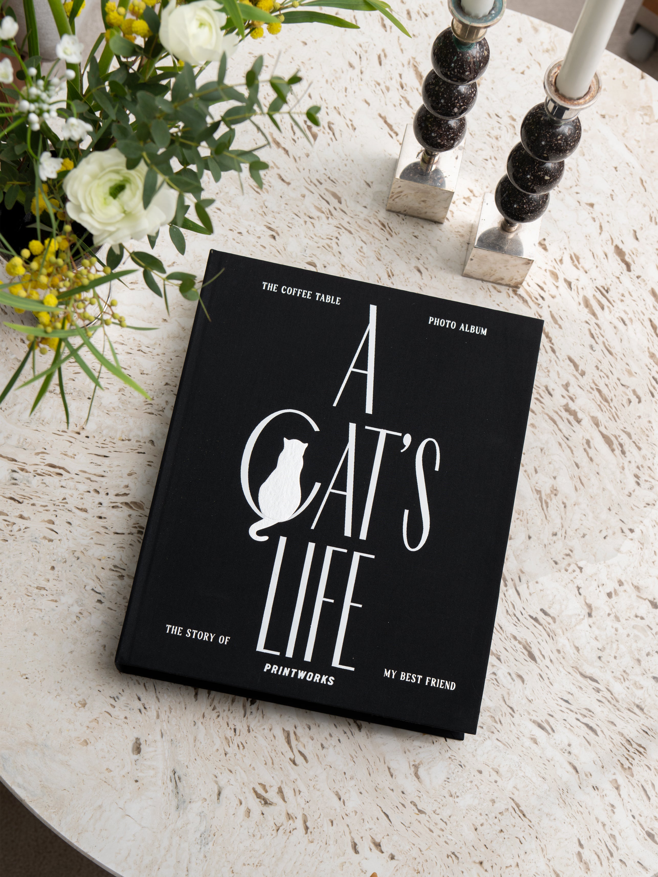 Fotoalbum A CAT'S LIFE schwarz