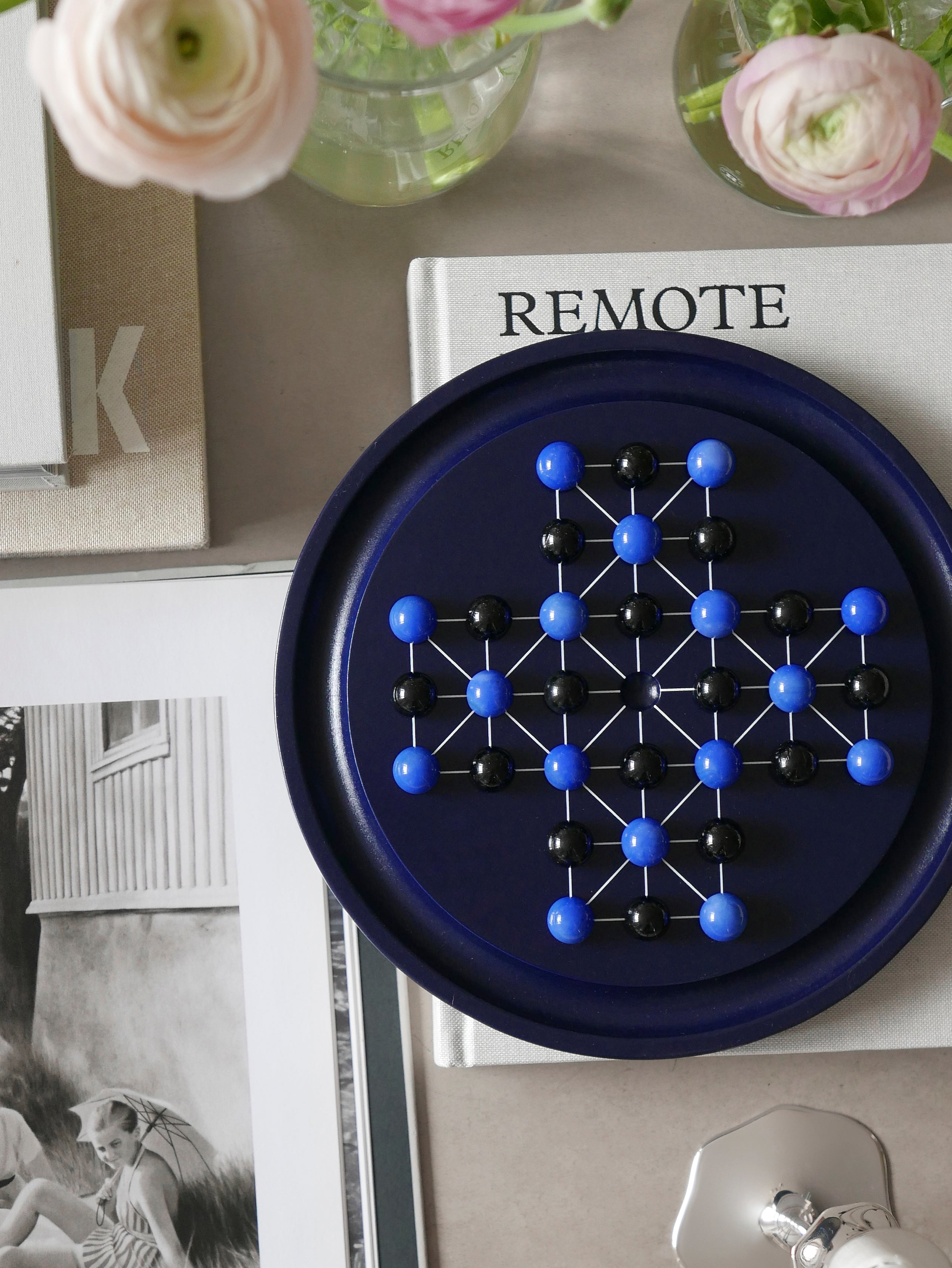 Gra strategiczna SOLITAIRE PATIENCE granatowy