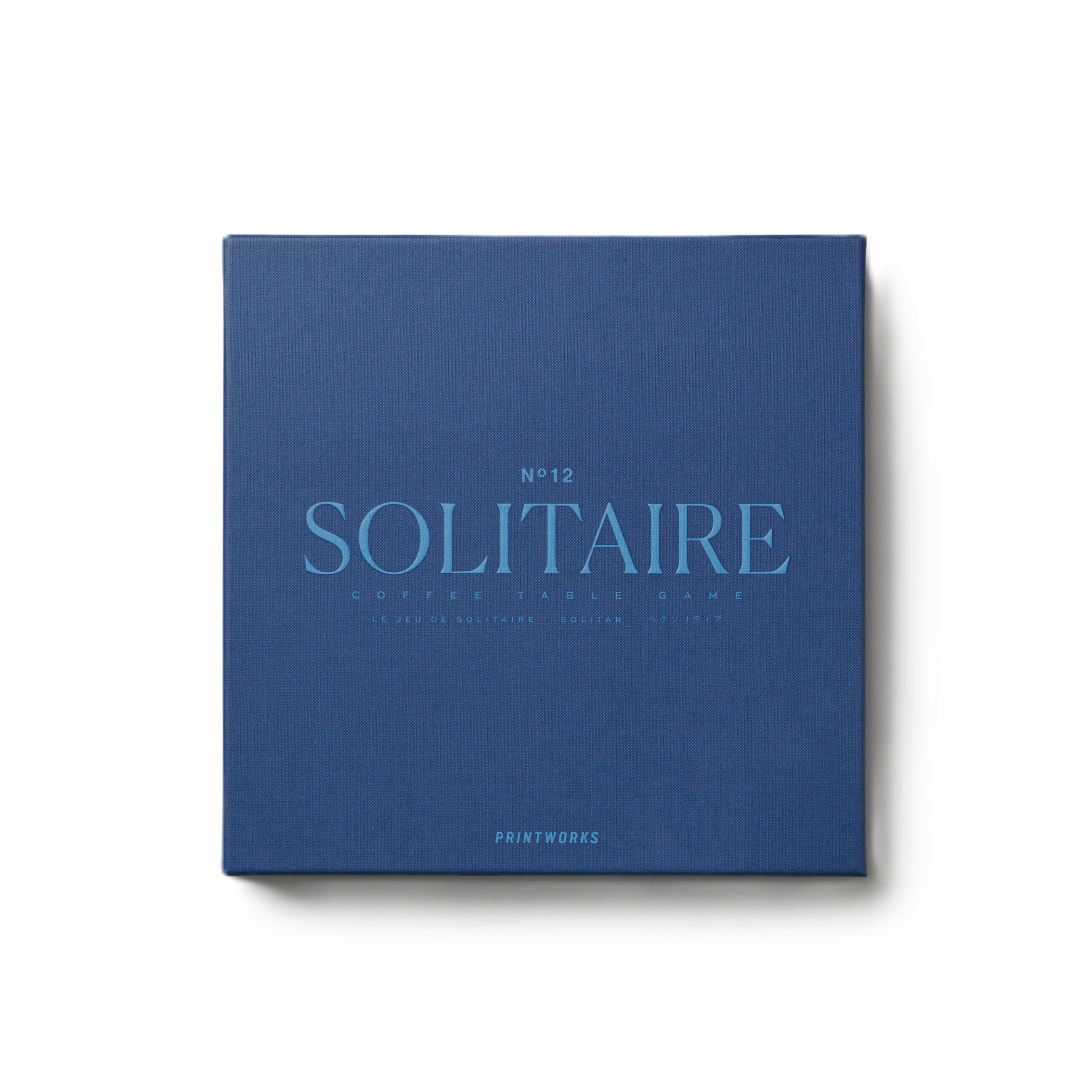 Gra strategische SOLITAIRE PATIENCE granatowy