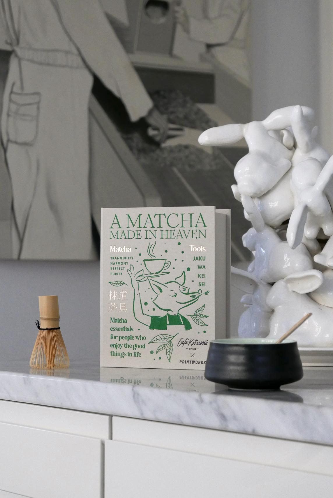 Zestaw do parzenia matchy MATCHA TOOLS beżowy