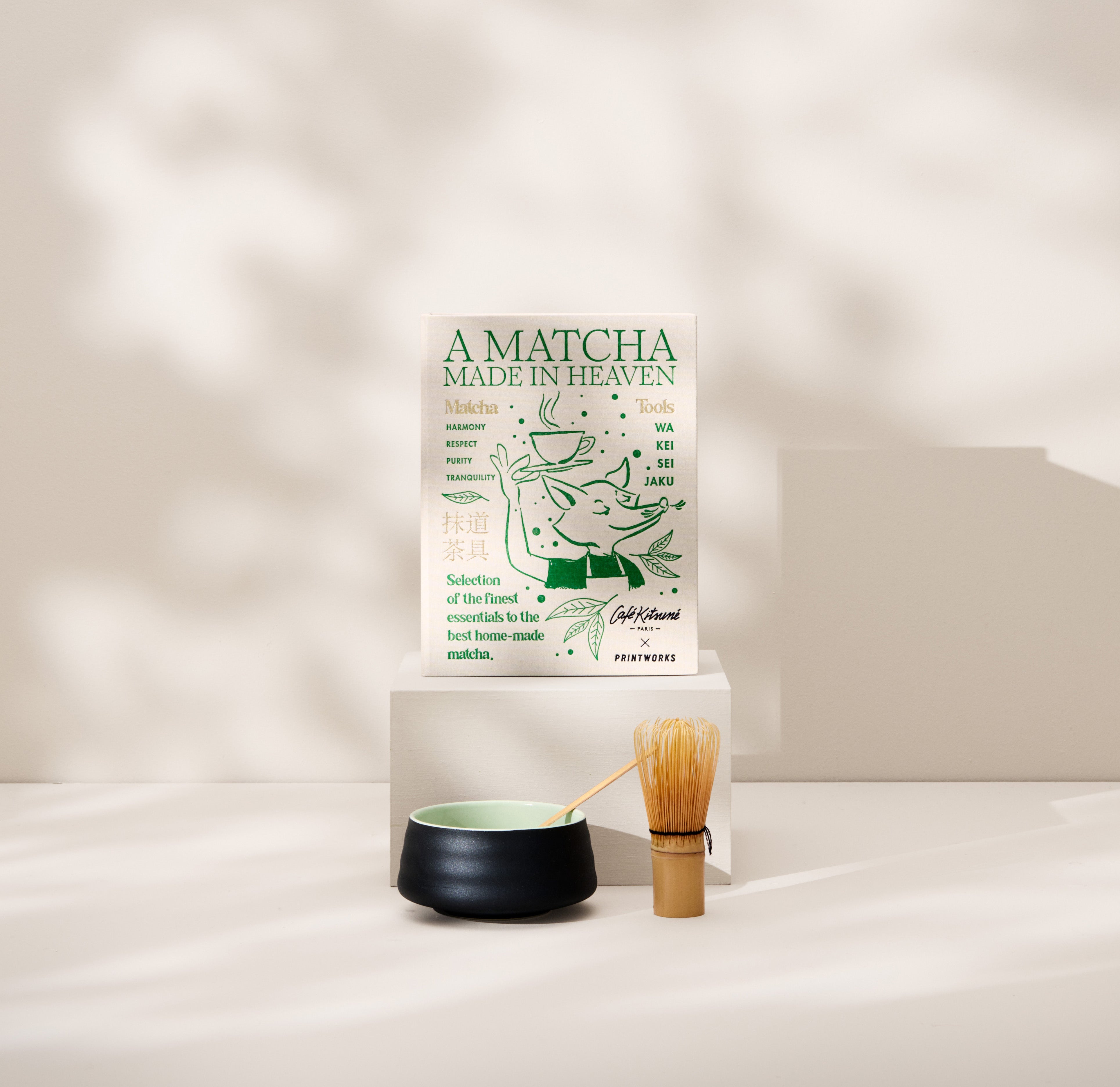 Zestaw do parzenia matchy MATCHA TOOLS beżowy
