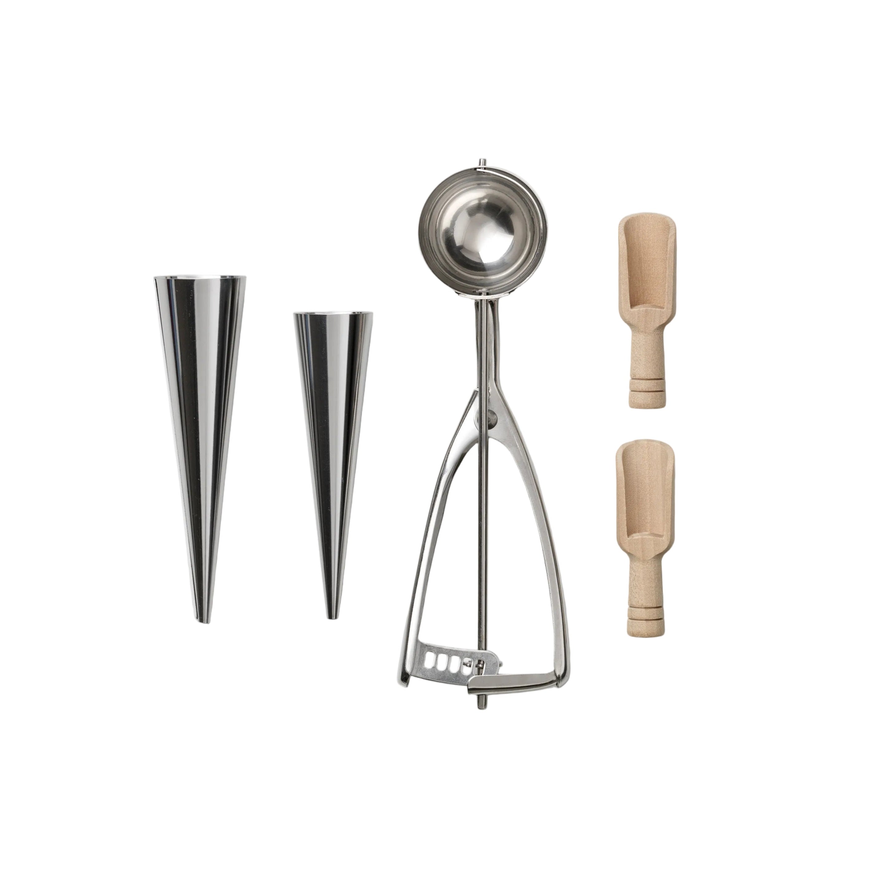Zestaw do serwowania lodów ICE CREAM TOOLS miętowy
