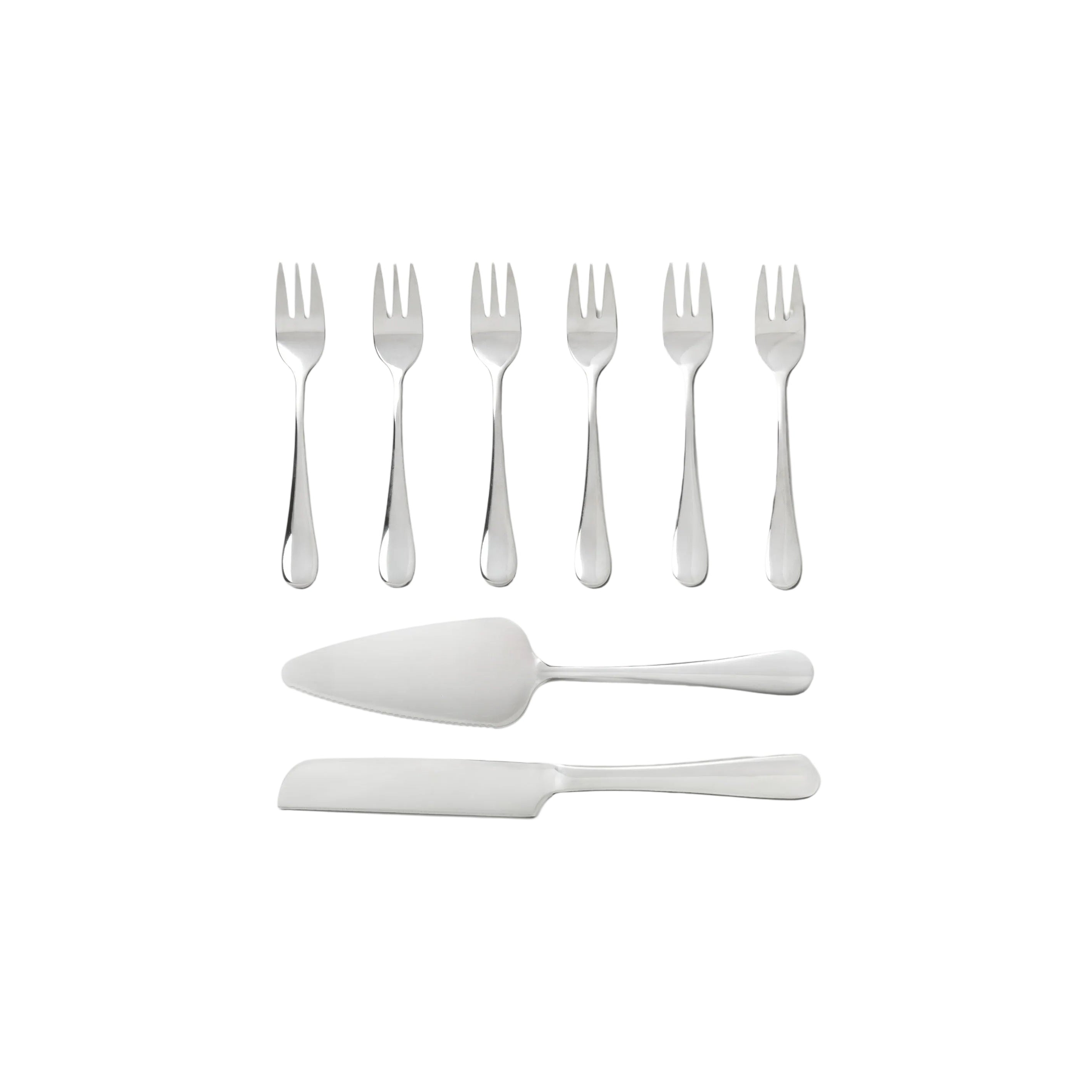 Zestaw do serwowania ciast CAKE TOOLS beżowy