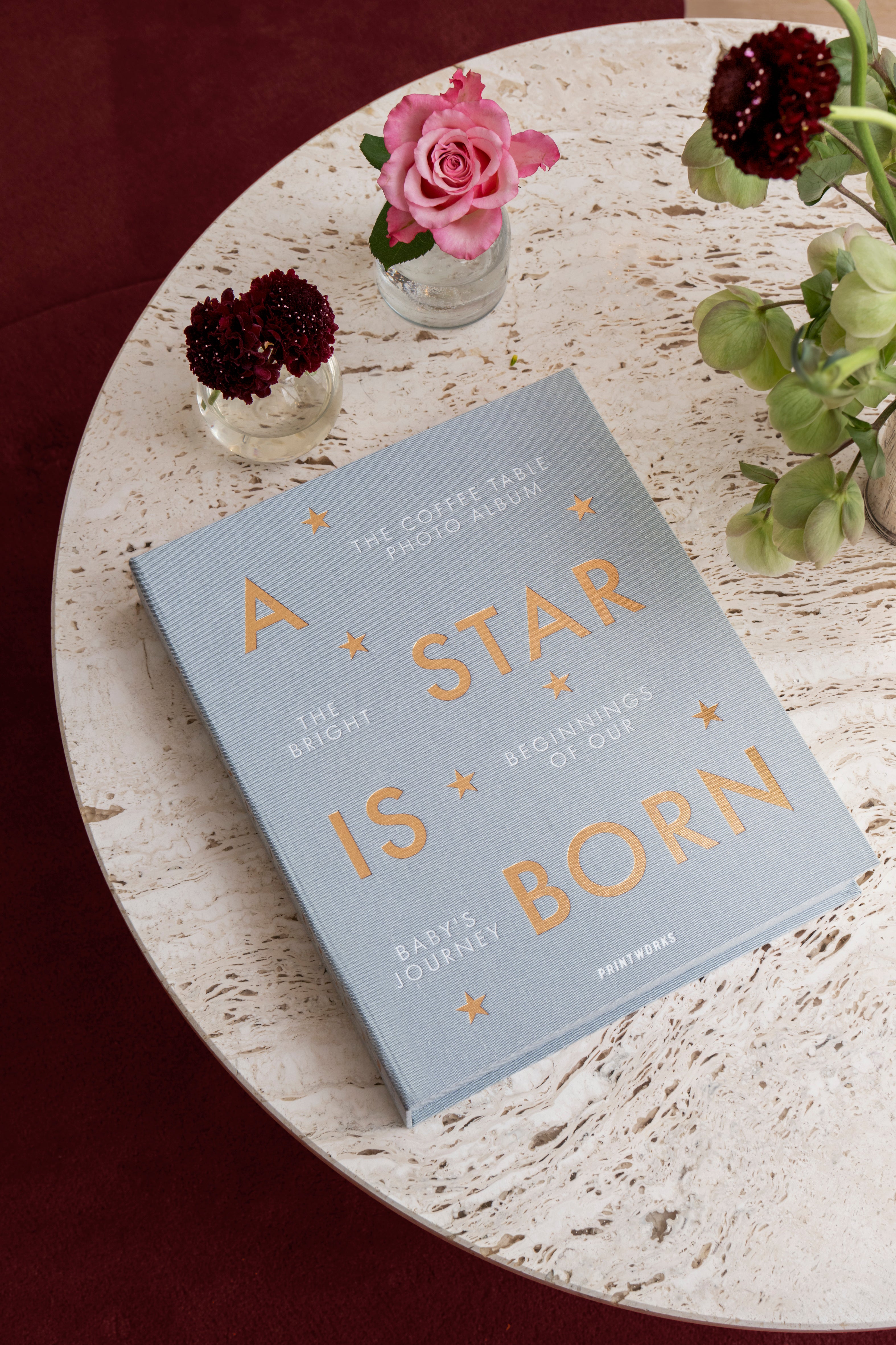 Fotoalbum A STAR IS BORN grau mit Gold