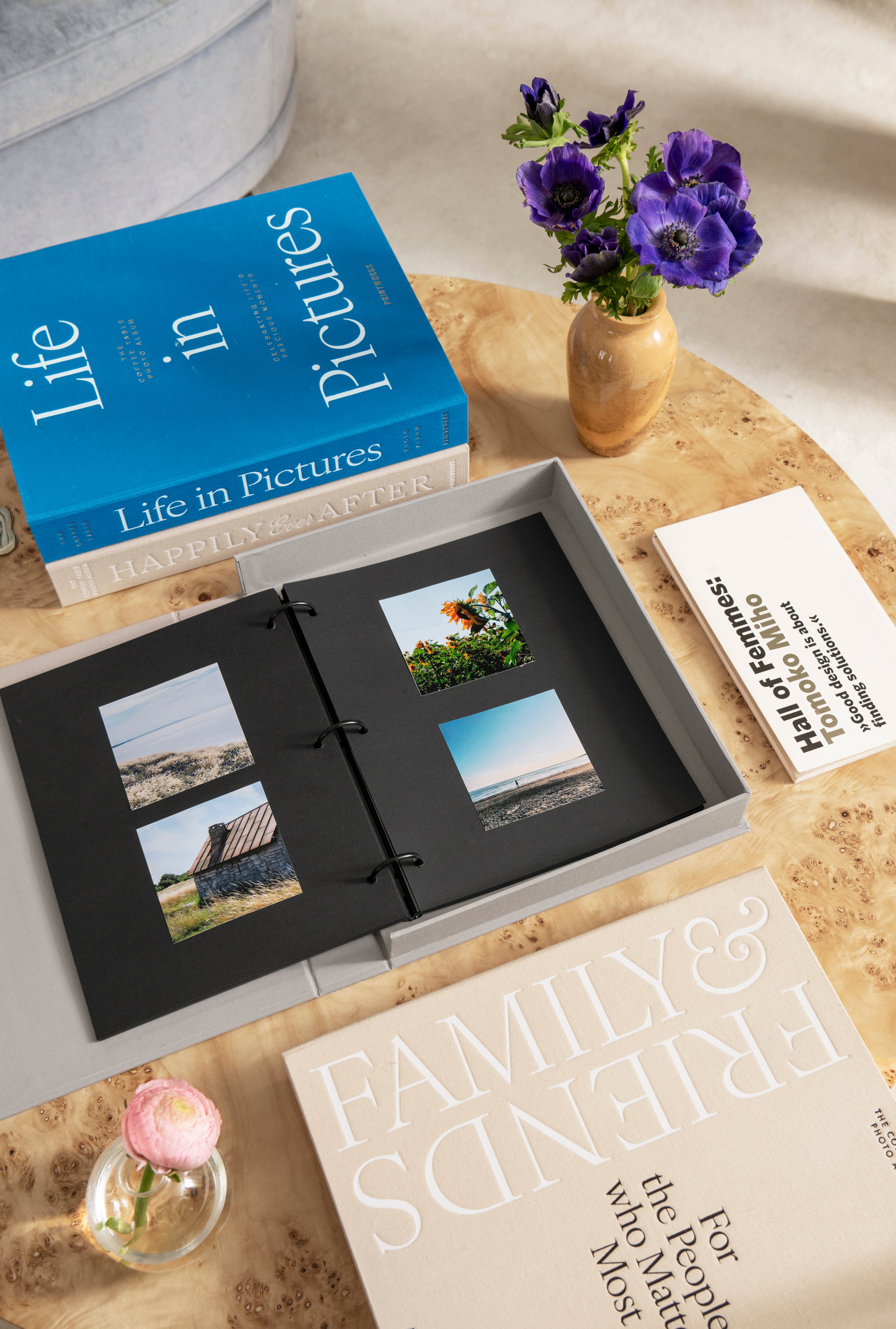 Strony uzupełniające do albumu na zdjęcia PHOTO PAPER BLACK czarny