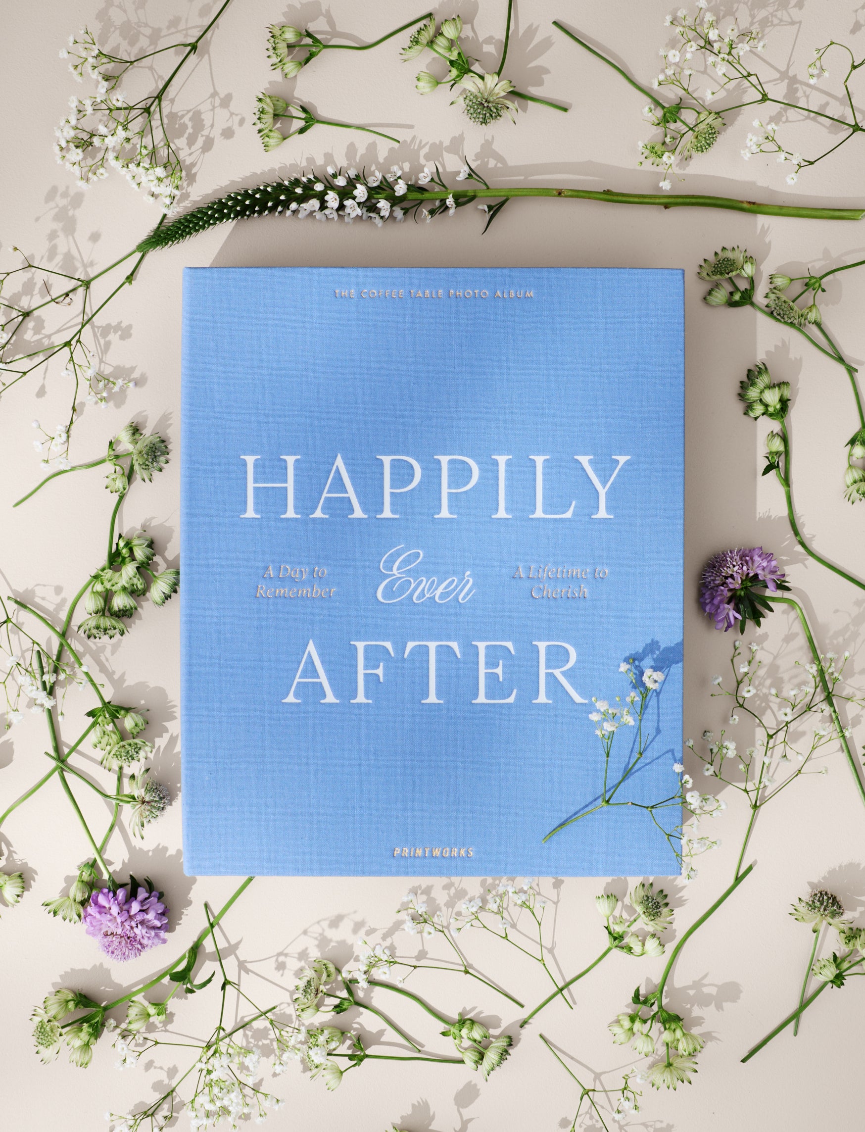 Album na zdjęcia HAPPILY EVER AFTER niebieski