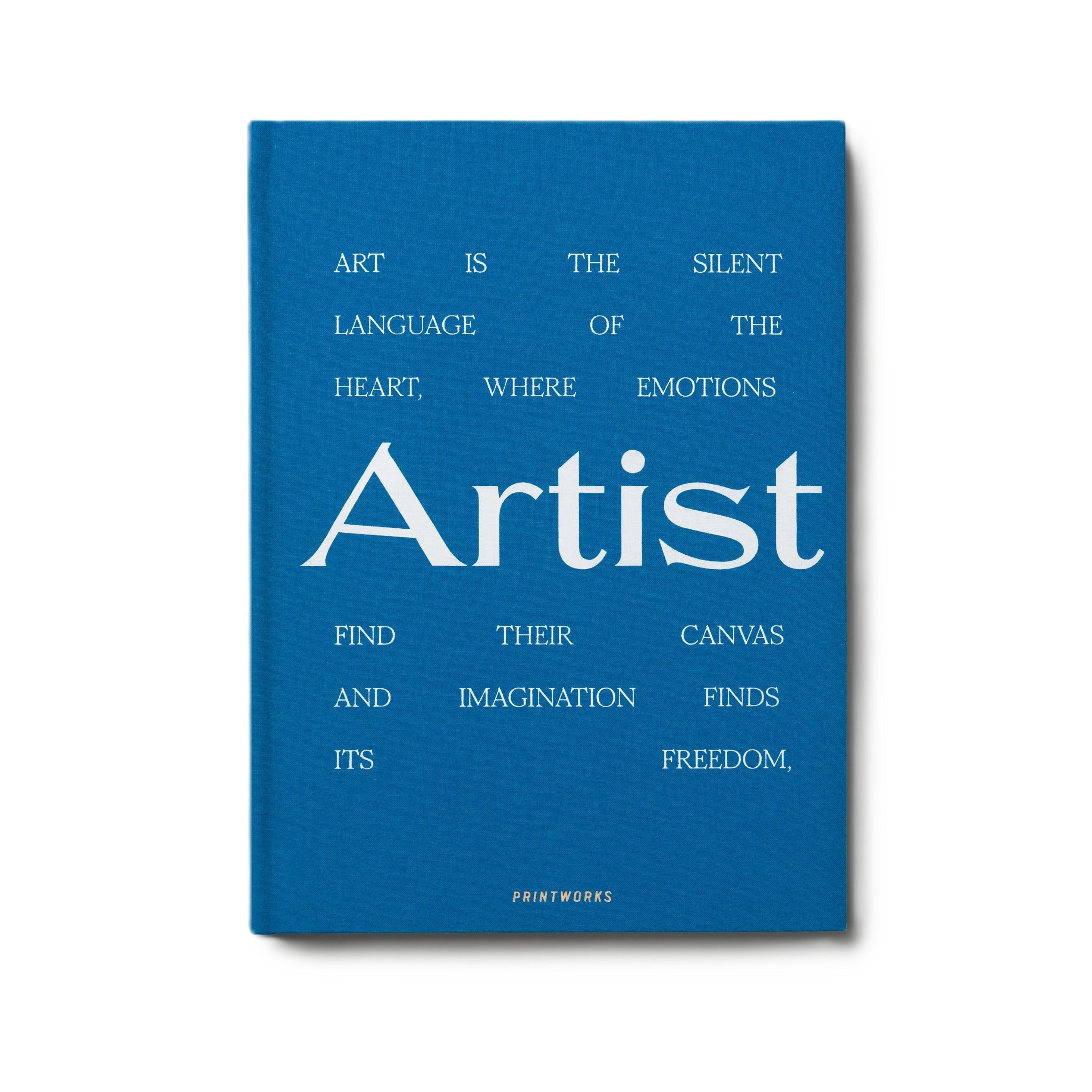 Album na rysunki GREAT ART niebieski z białym