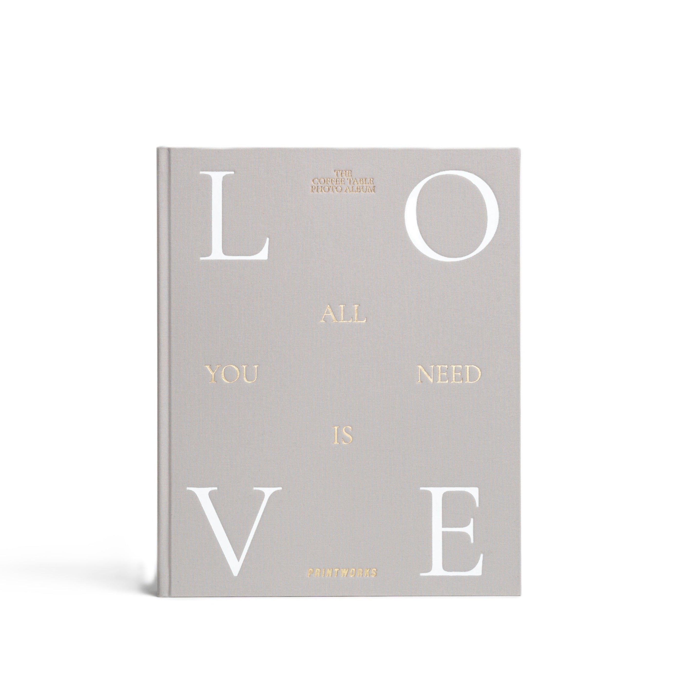 Album na zdjęcia ALL YOU NEED IS LOVE beżowy