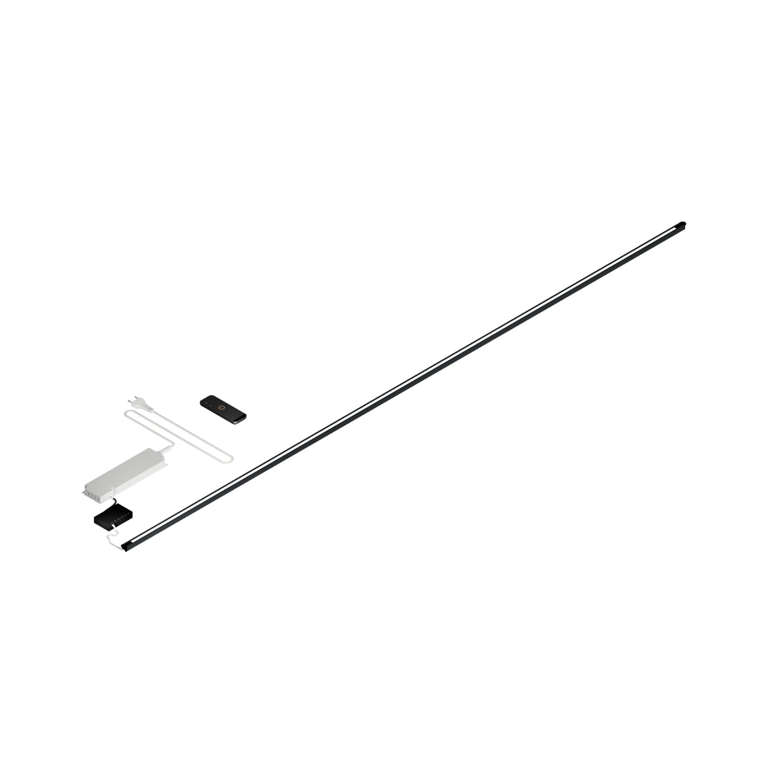 PENCIL TV Stand Gray