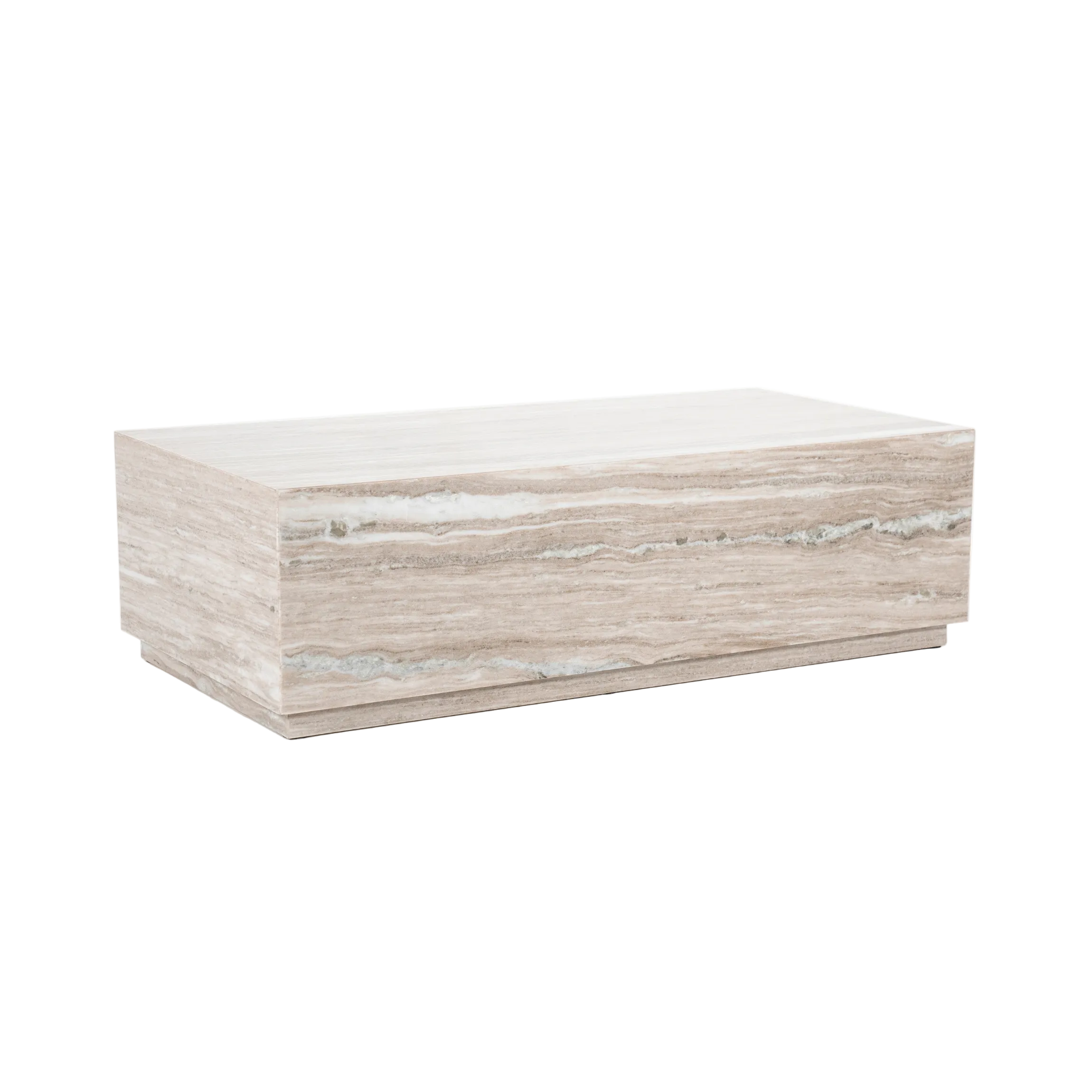 VINCE Coffee Table Gray Marble