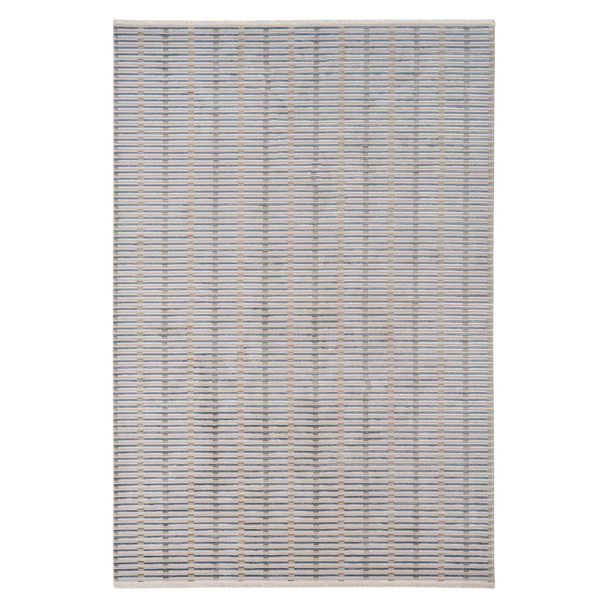 BEIGE BLUE SHUTTER Rug