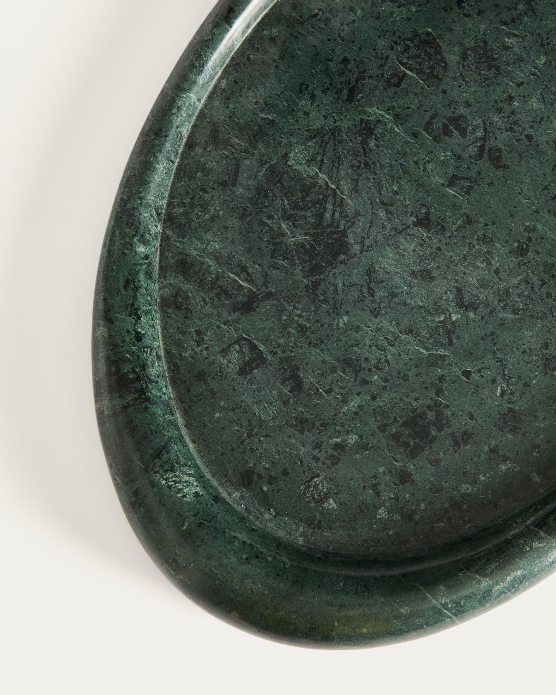 Taca LENOREL zielony marmur