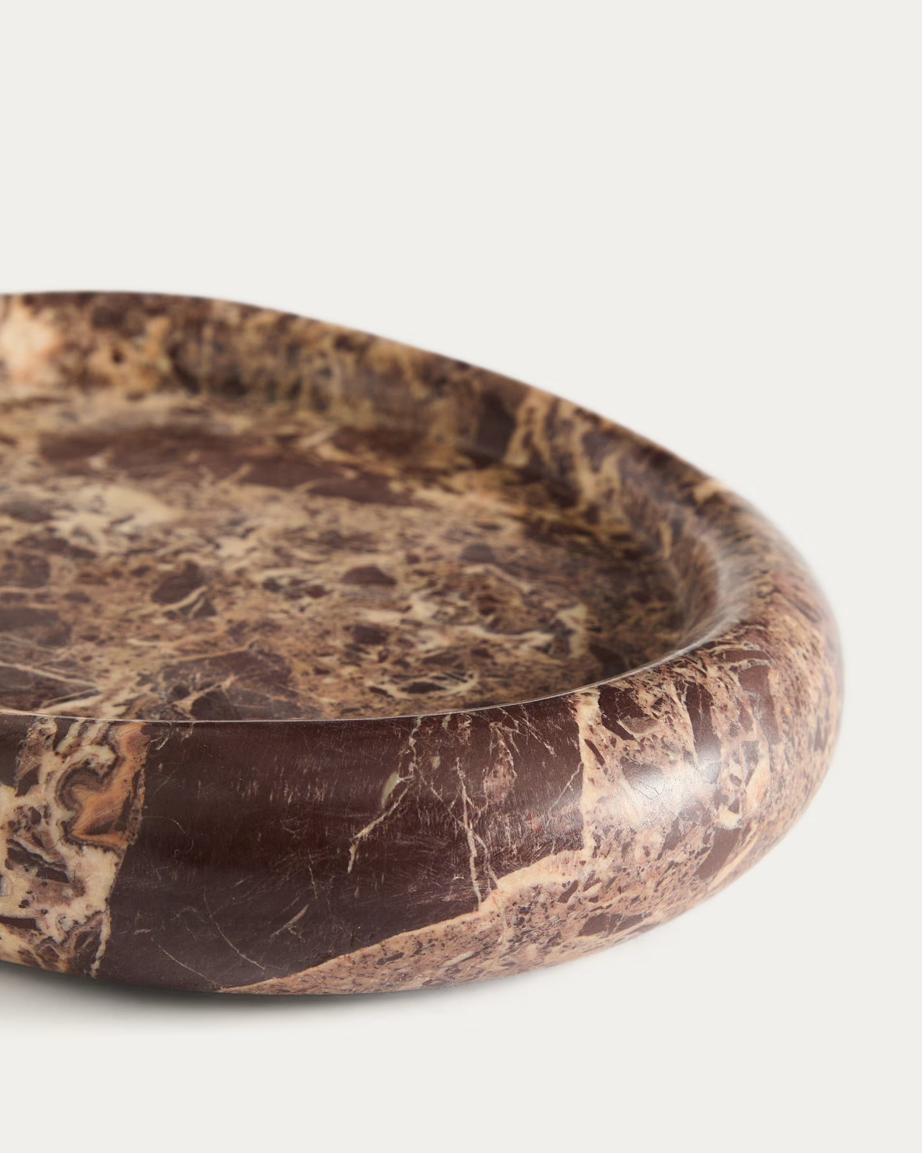 Taca LENOREL bordowy marmur