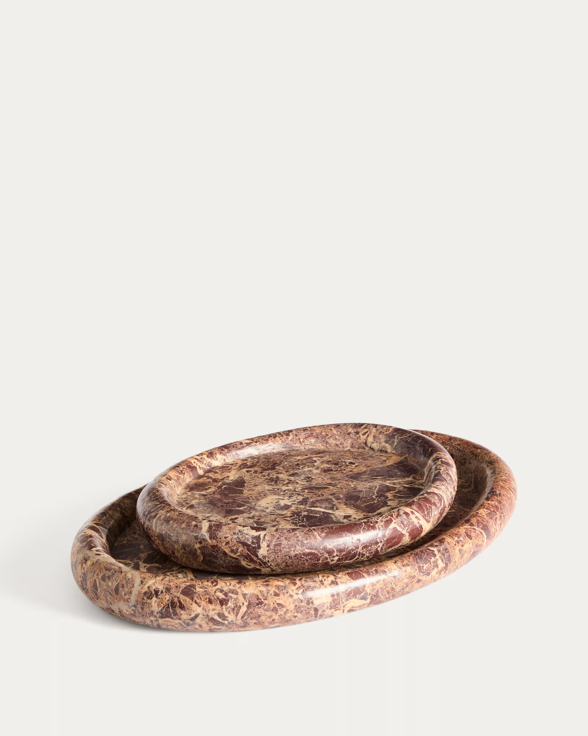 Taca LENOREL bordowy marmur