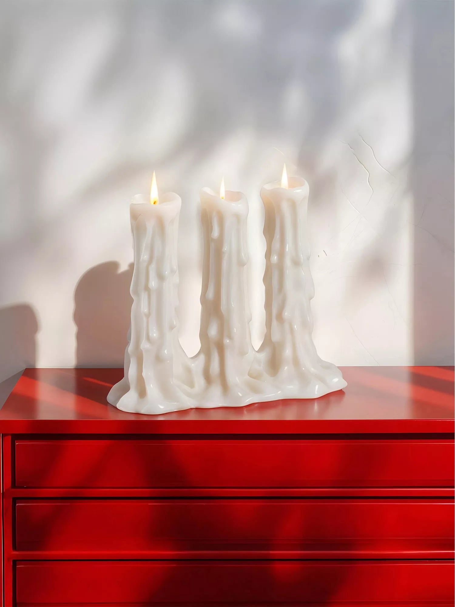 Świeca potrójna MELT-D wosk roślinny