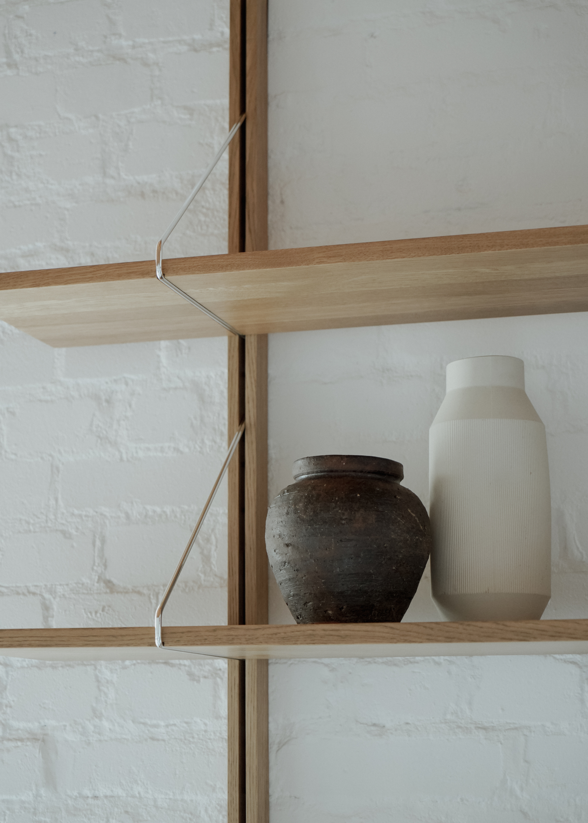 Regał ścienny RODD drewno dębowe