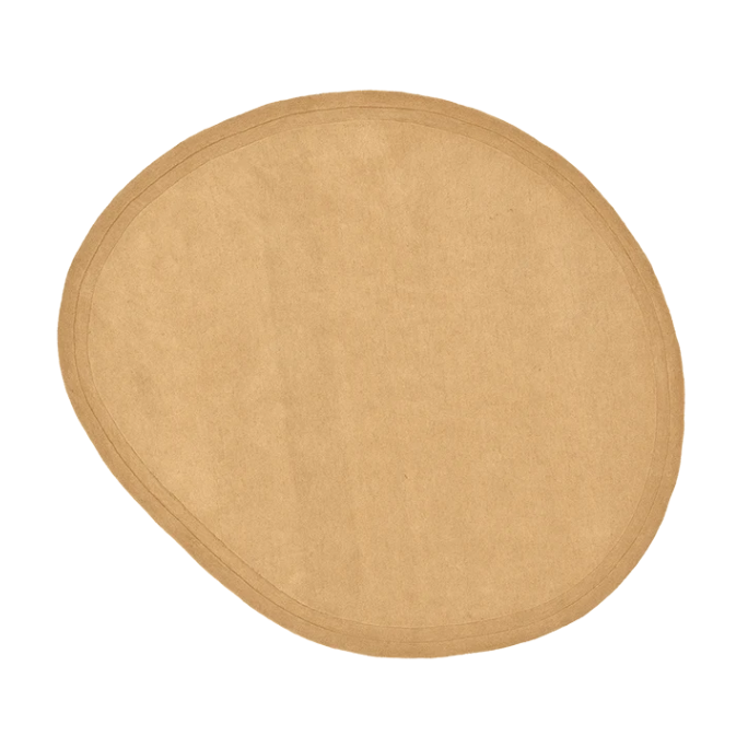 Ovaler Teppich NEO hellorange