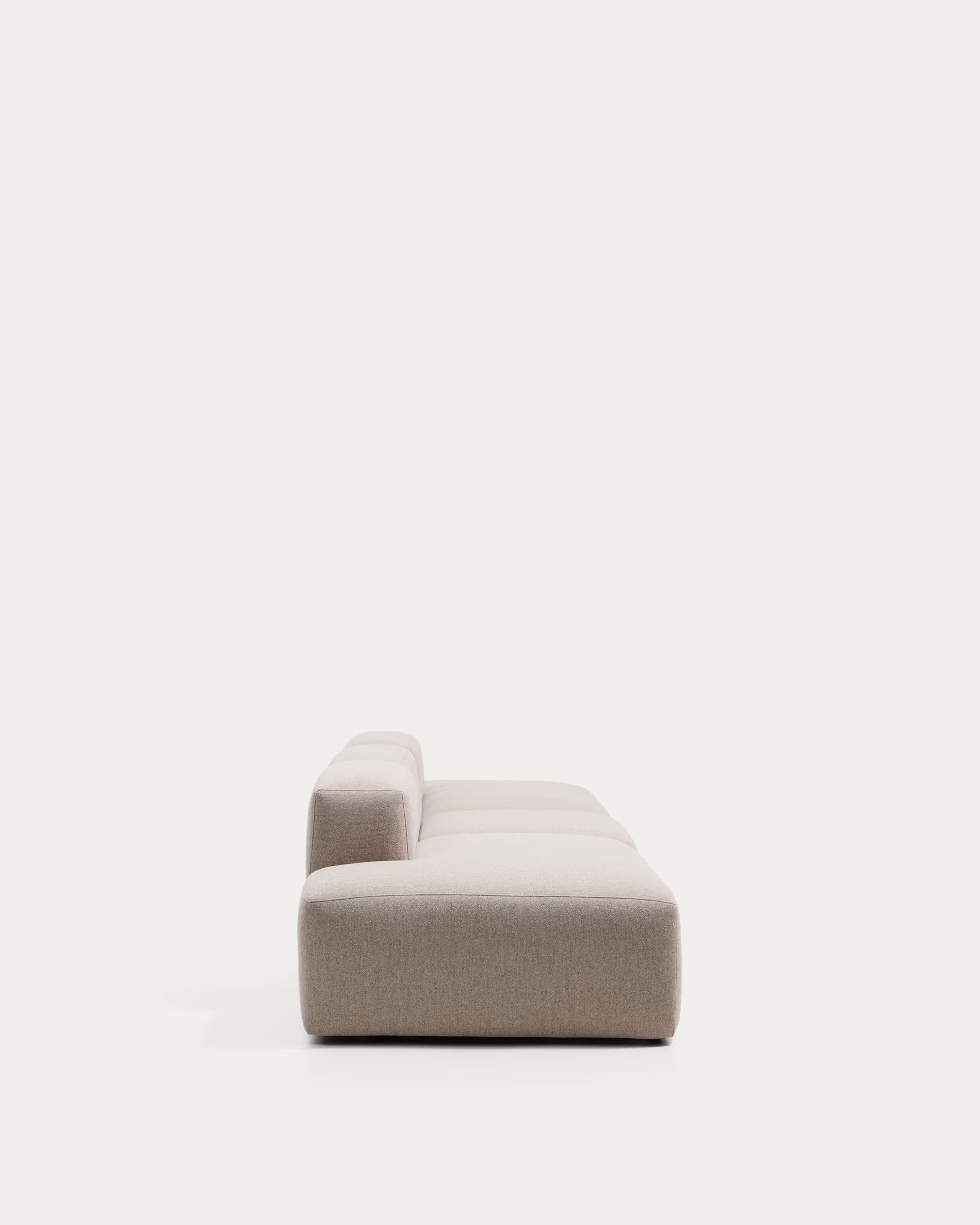 Sofa 4-osobowa BLOK beżowy szenil