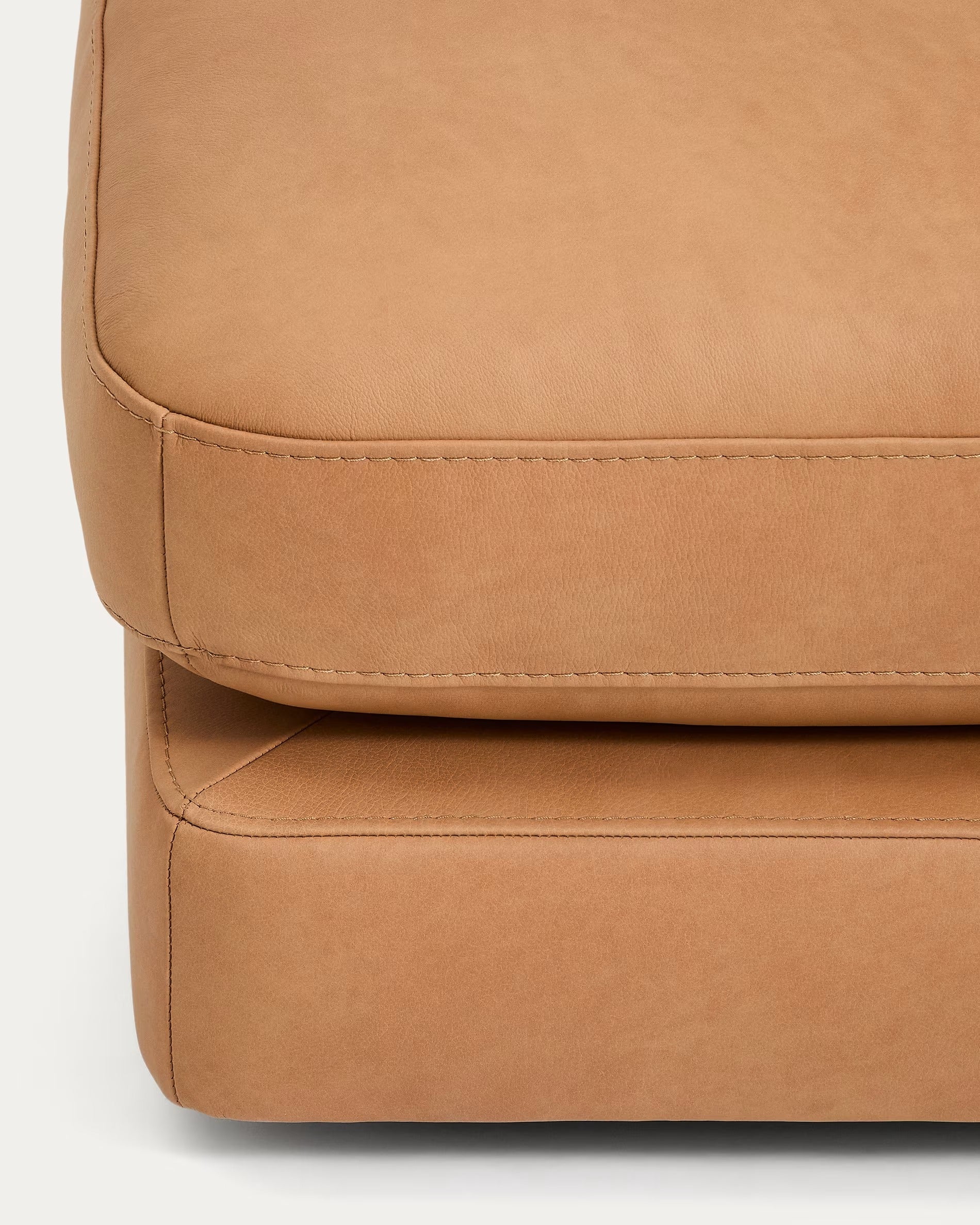 Podnóżek GALA skóra naturalna