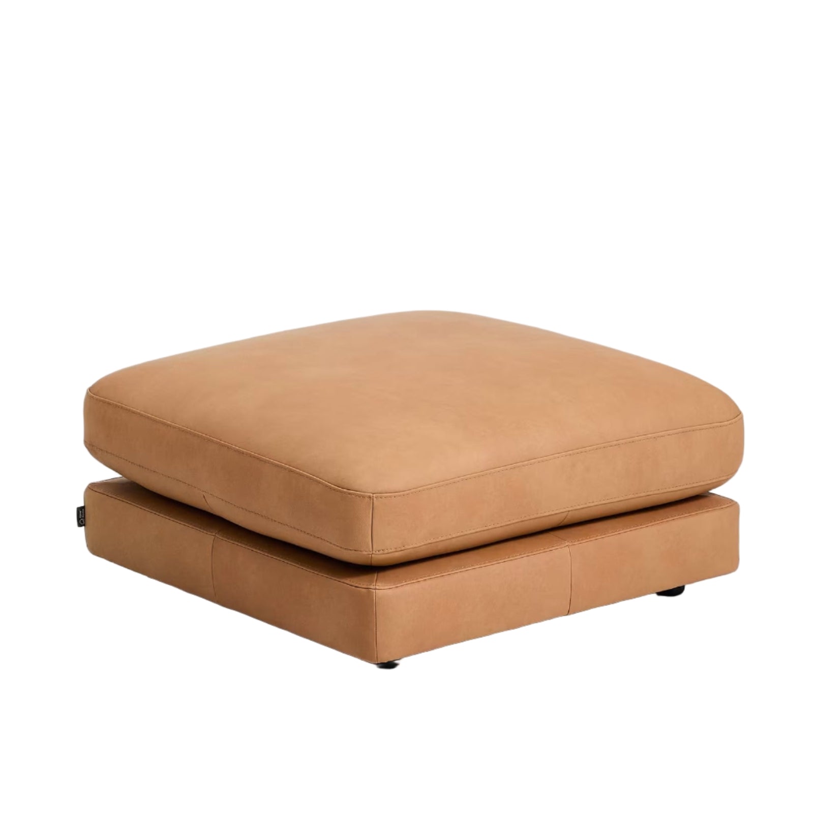 Podnóżek GALA skóra naturalna