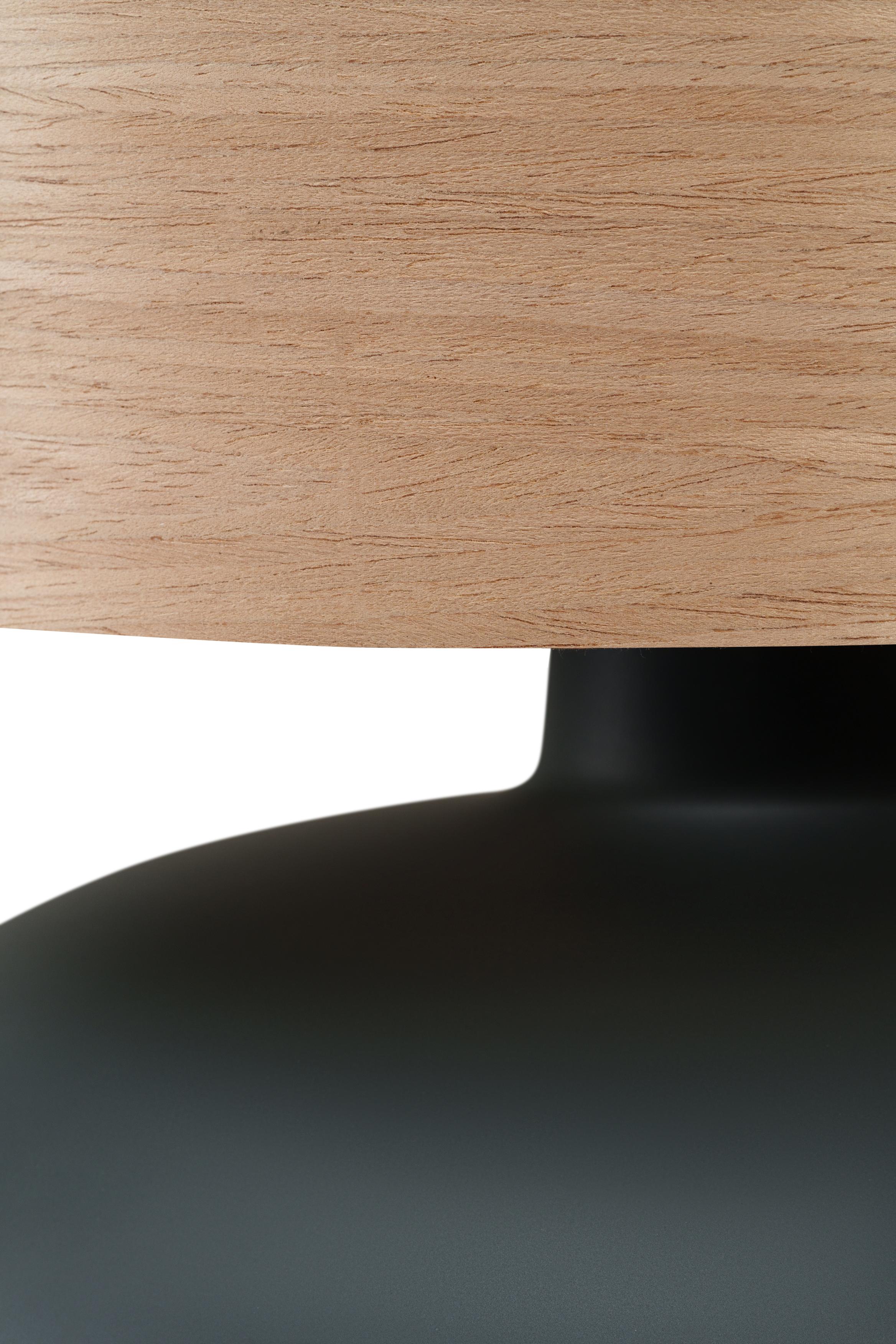 Lampa stołowa SAWA WOOD fornir dębowy