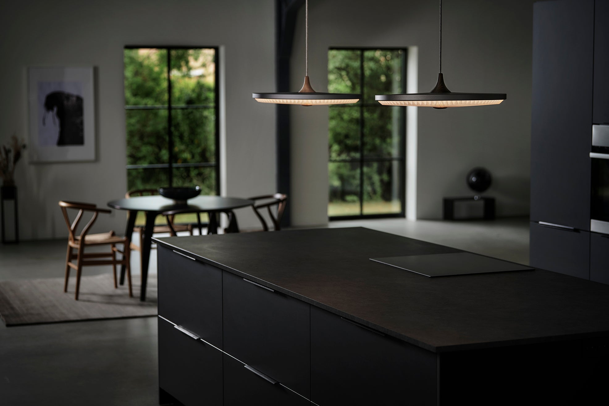 Lampa wisząca MODEL 198 SOLEIL jasny dąb