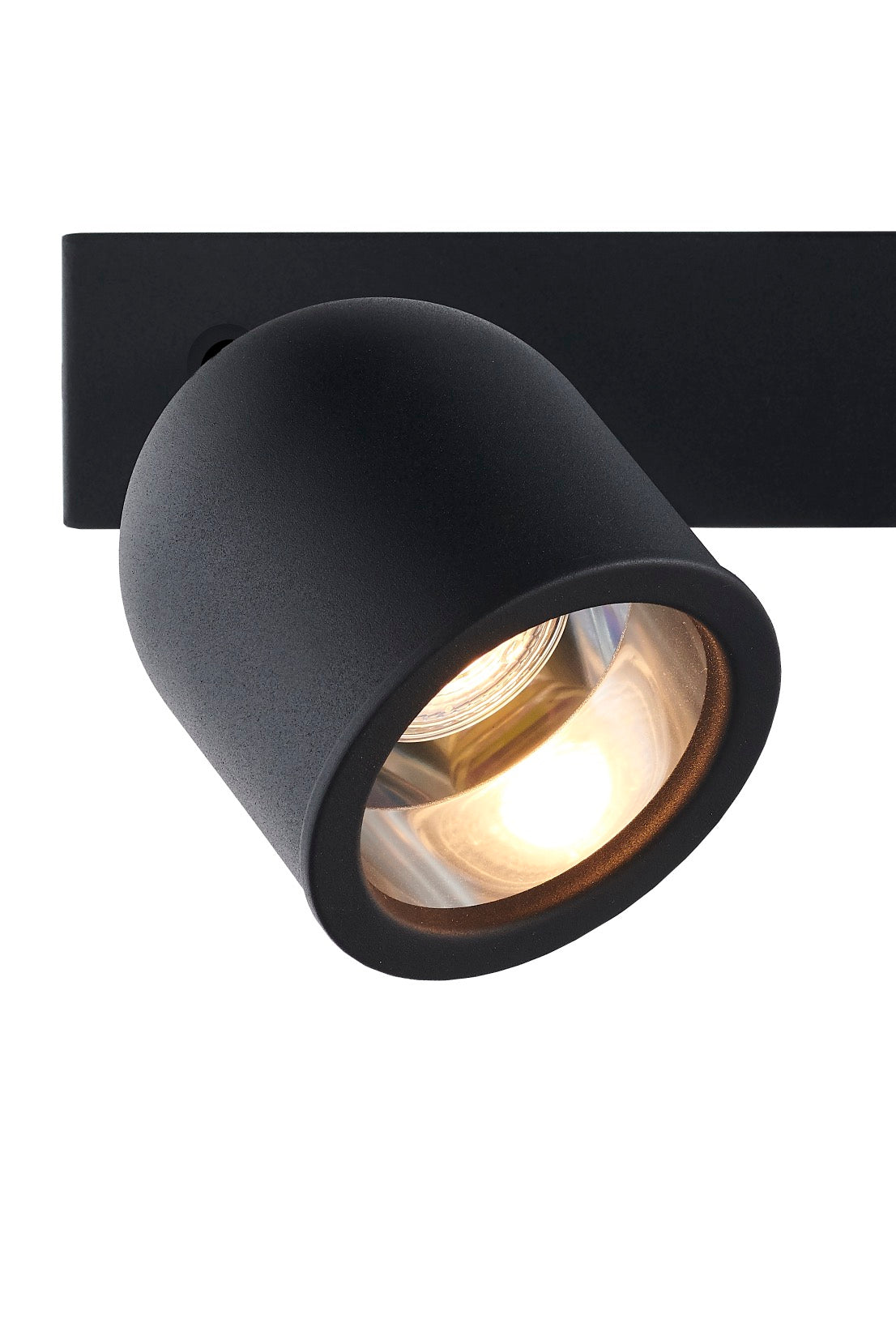 SPARK 4 four-point ceiling lamp black