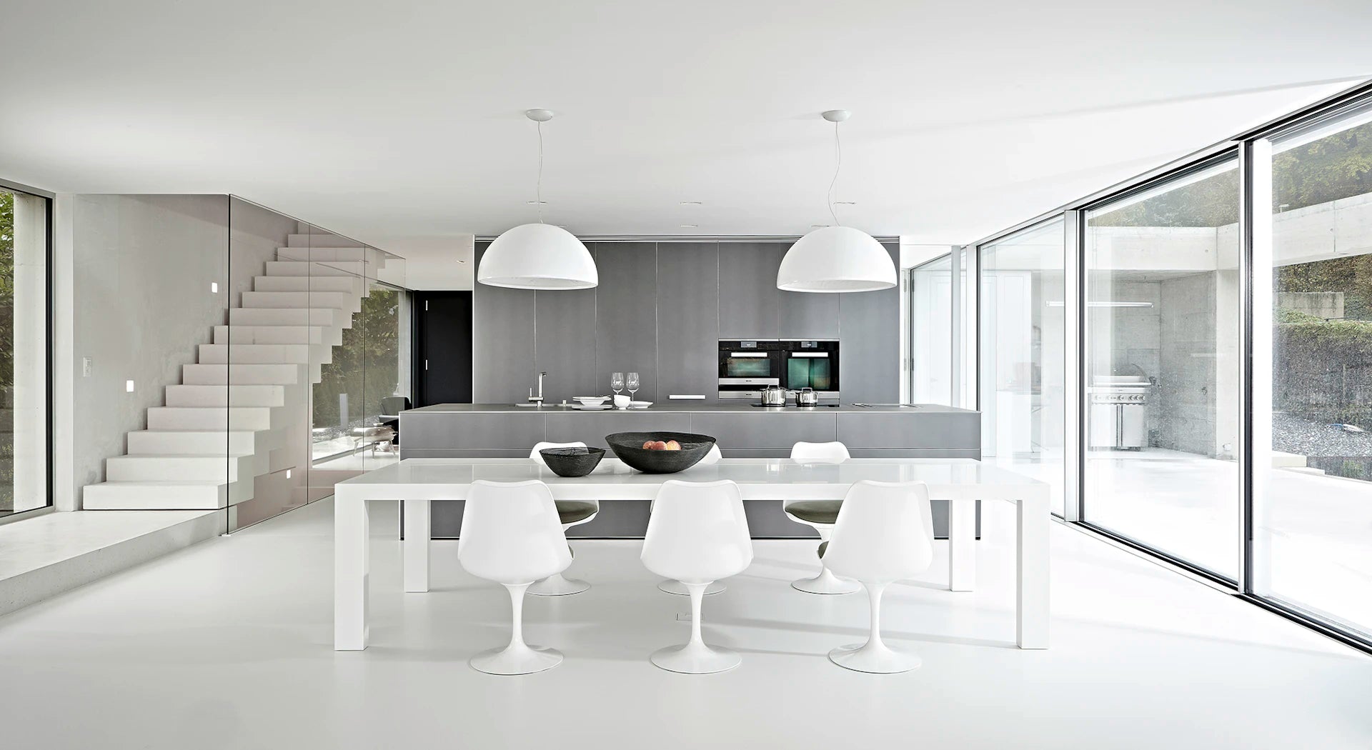 SKYGARDEN 2 Pendant Lamp Glossy White