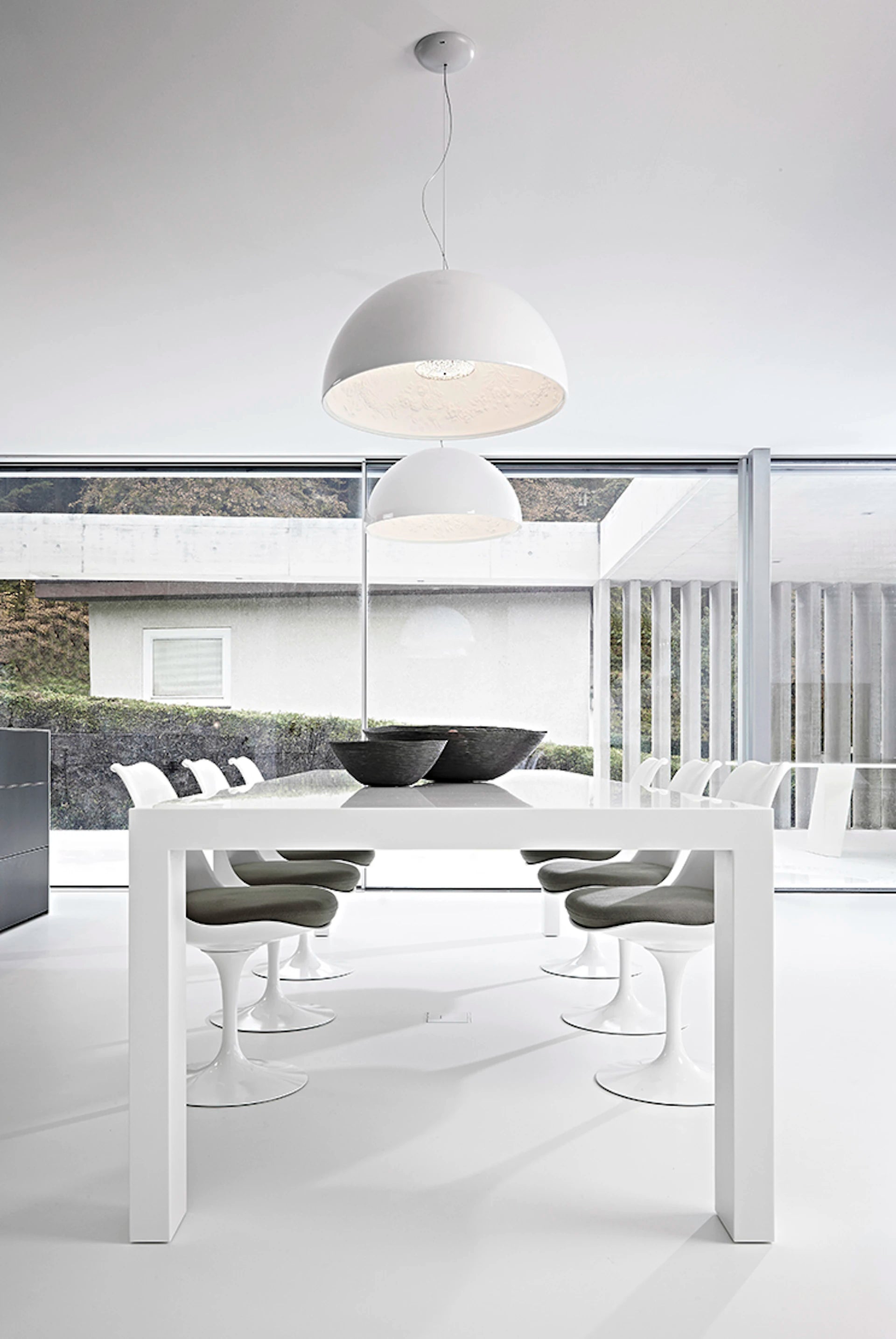 SKYGARDEN 2 Pendant Lamp Glossy White
