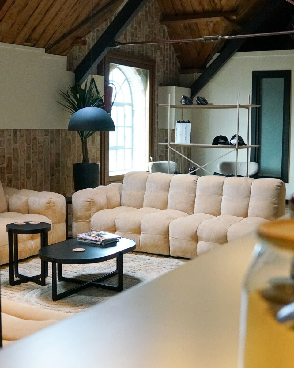 Couchtisch CENTRE OVAL schwarz