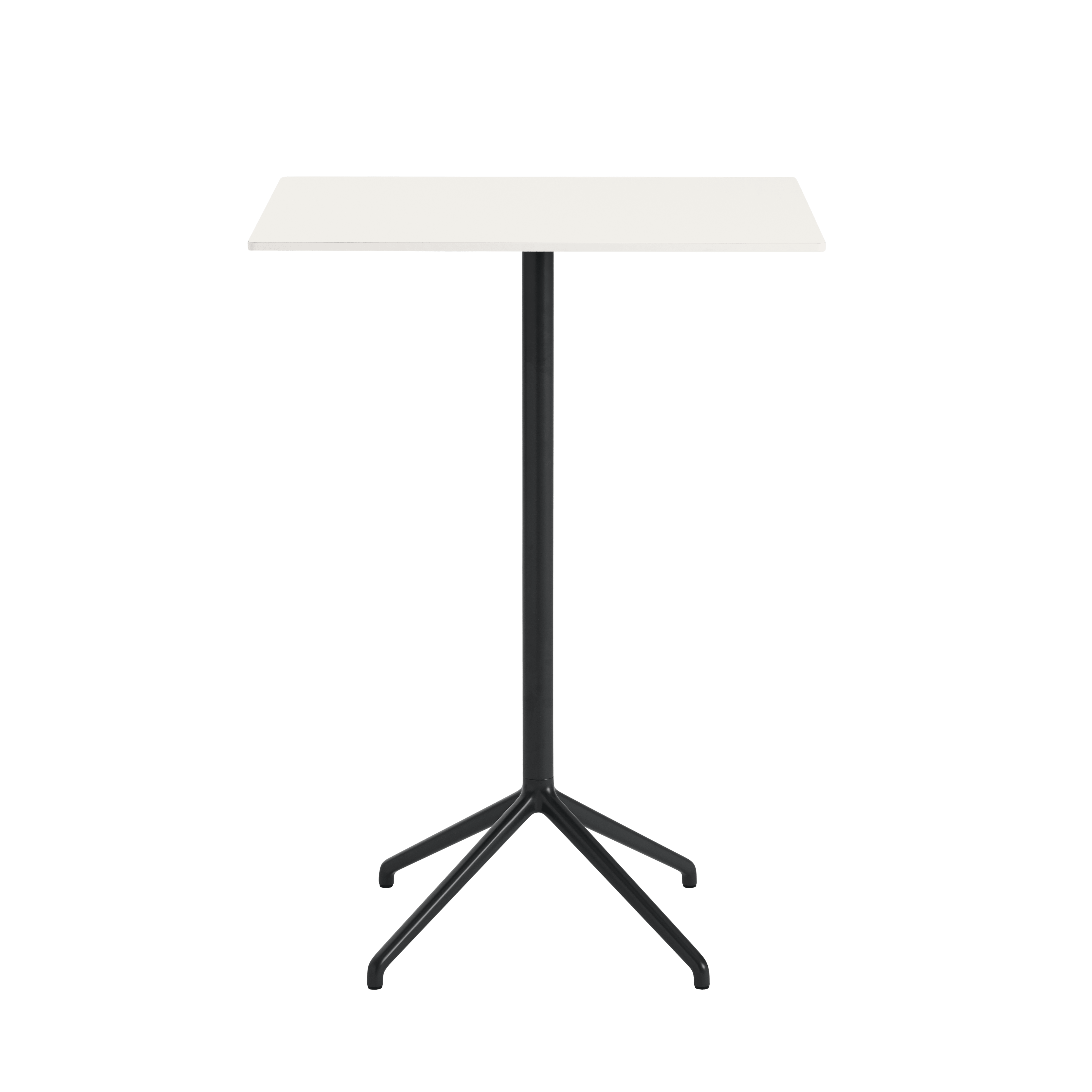 Bar Table STILL with Broken White Top and Black Base